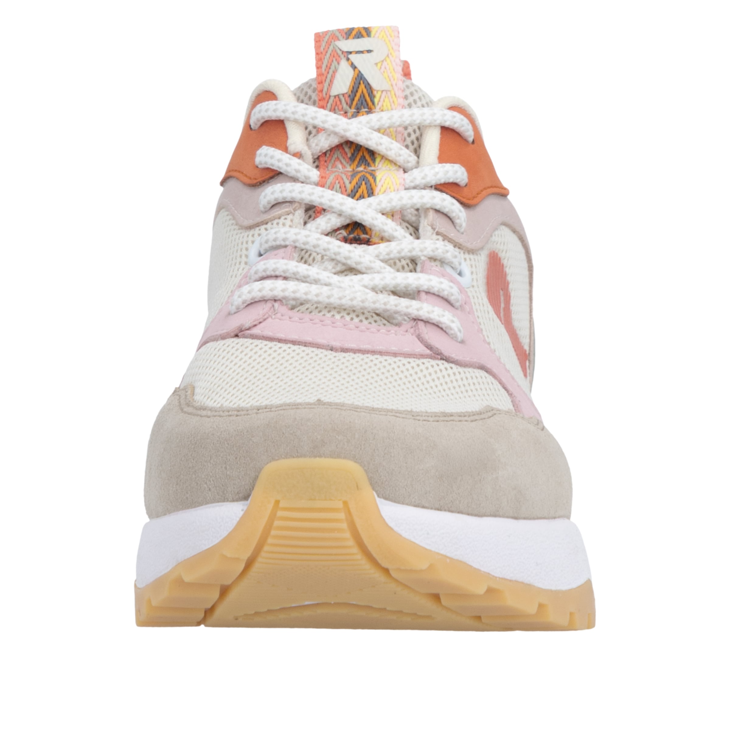 RIEKER Sport Keilsneaker  Schnürschuh, Freizeitsneaker, Halbschuh mit gepolstertem Schaftrand