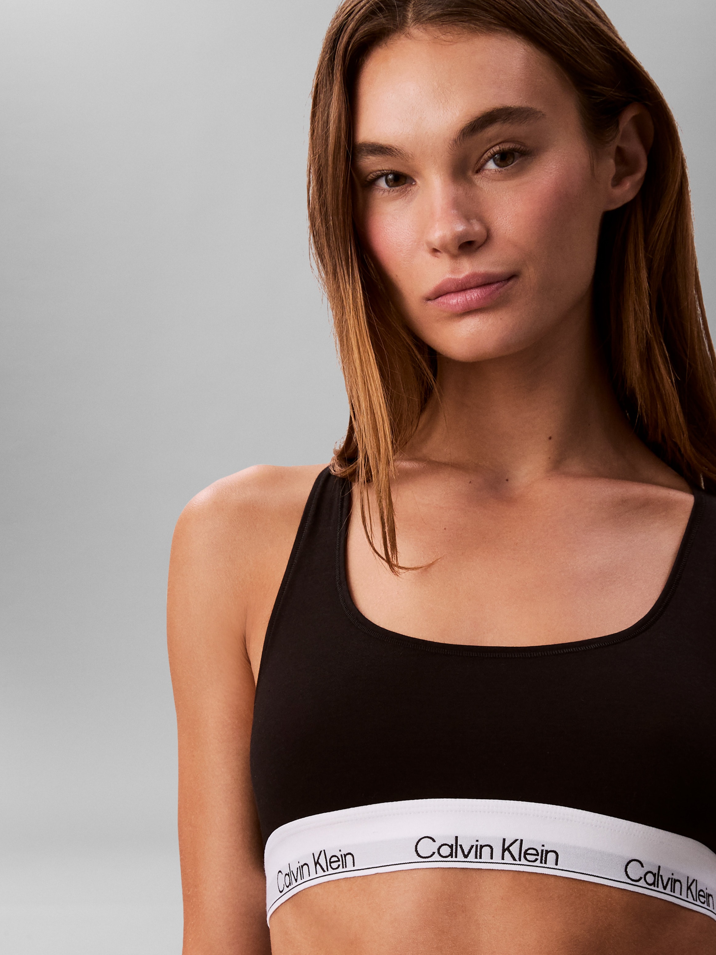 Calvin Klein Underwear Bralette »UNLINED BRALETTE« Mit elastischem Saum