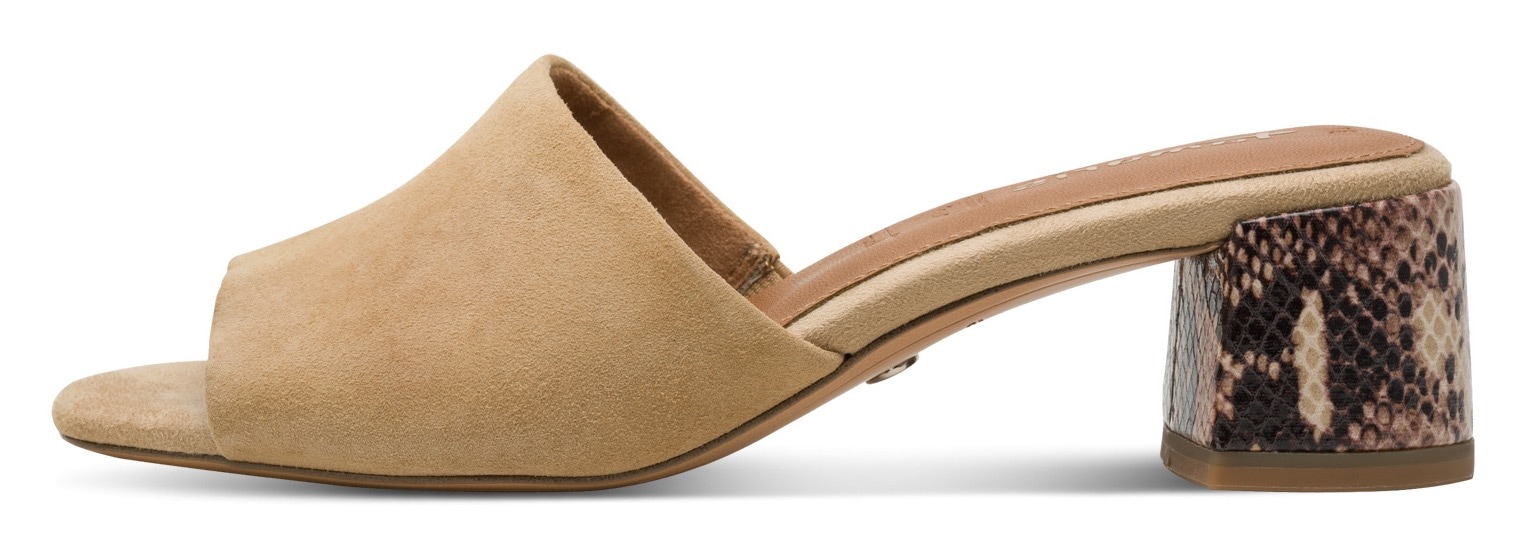 Tamaris Pantolette  Blockabsatz, Businessschuh, Abendschuh mit Touch it-Ausstattung