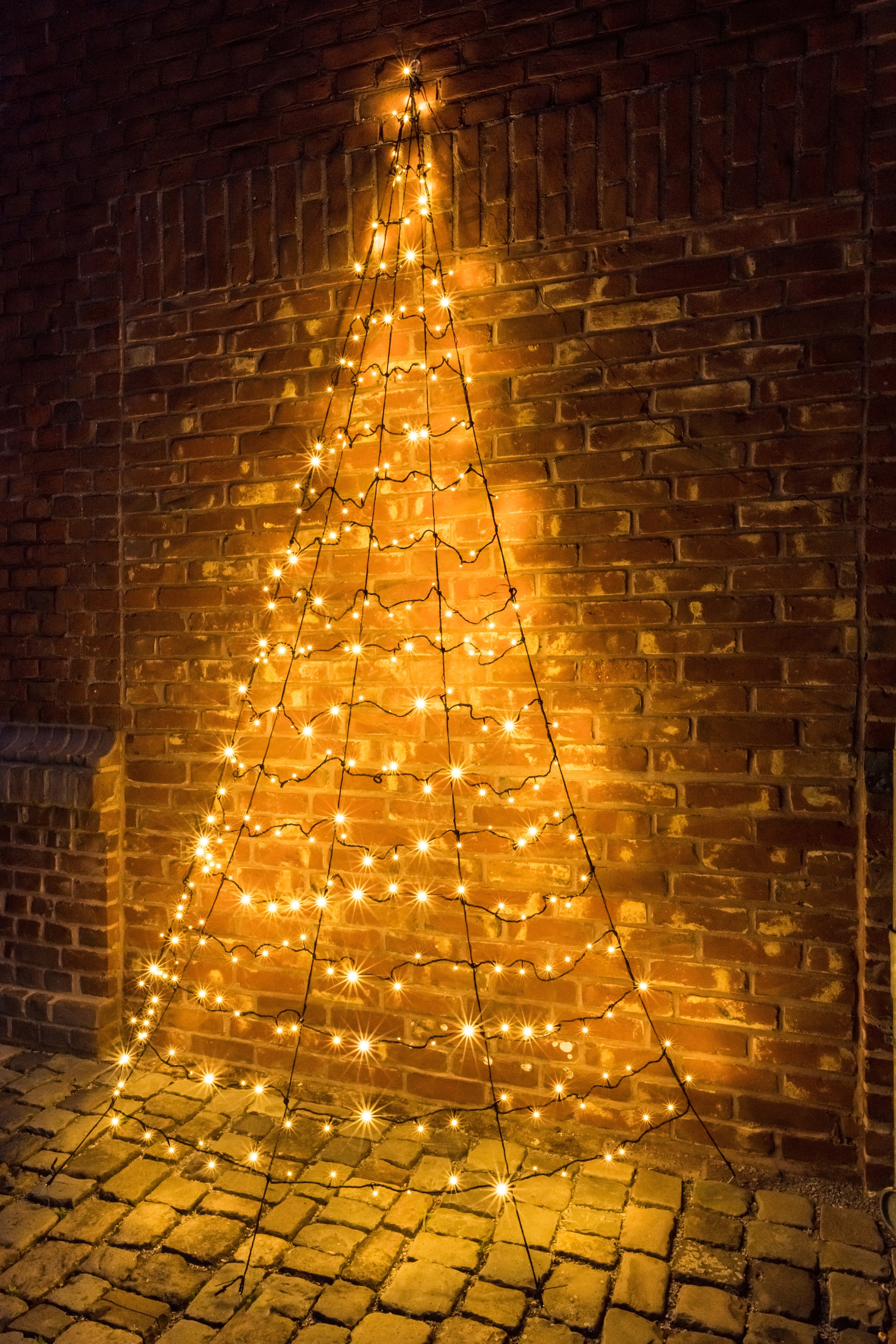LED Dekolicht »Weihnachtsdeko aussen«, 200 flammig-flammig, zum Anbringen an der Hauswand