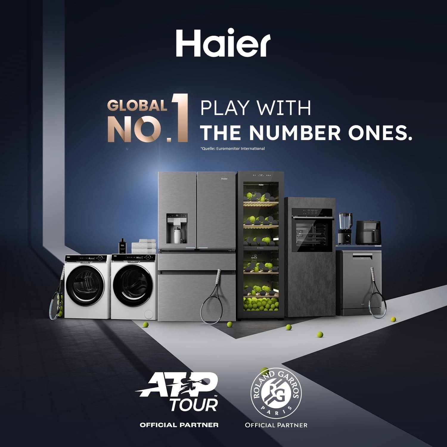 Haier Waschmaschine MINI-WASHER »HW50-BP12307«, 5 kg, 1200 U/min, besonders kompakte Maße (70 cm Höhe, 51 cm Breite)