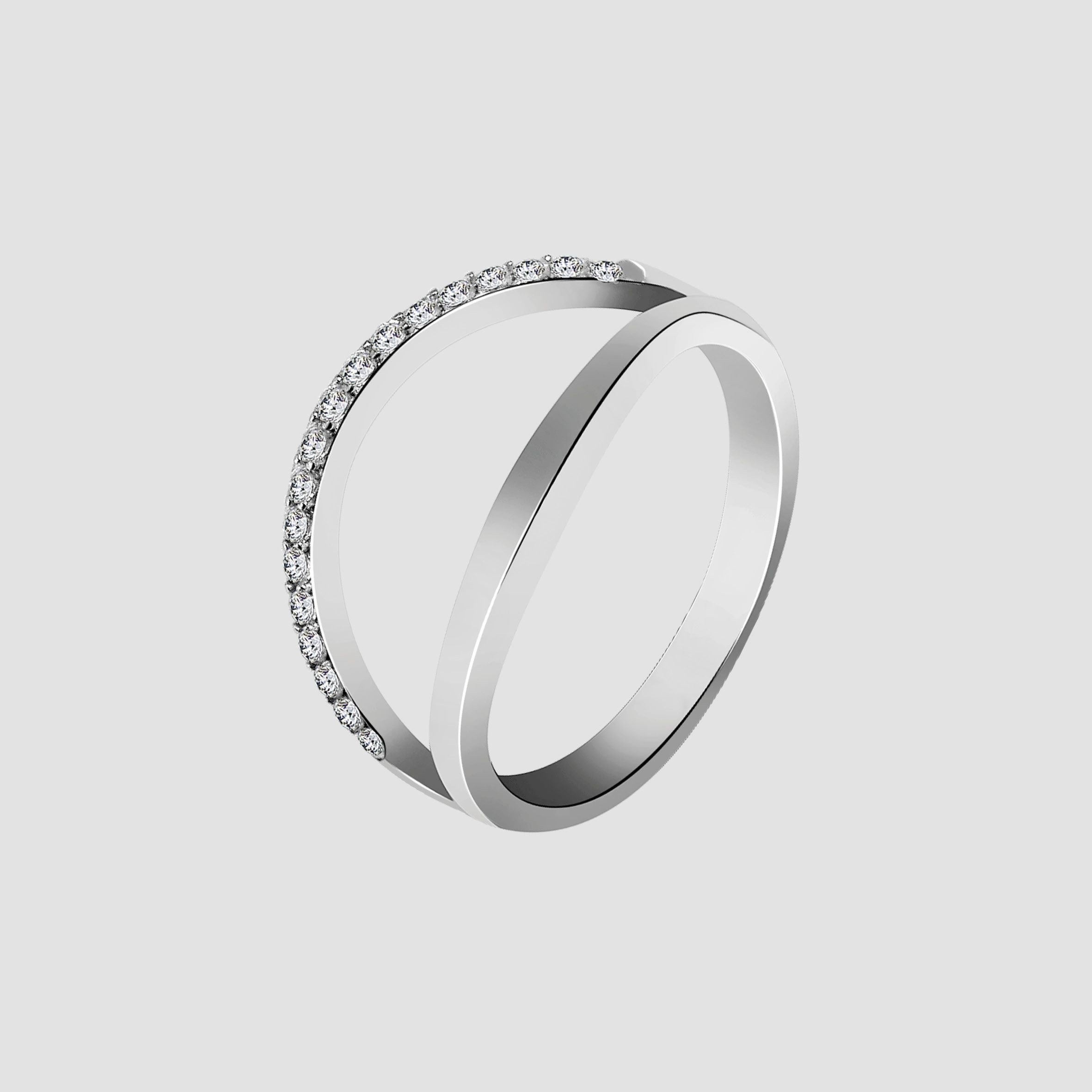 Adelia´s Fingerring »Damen Ring aus 925 Silber mit Zirkonia«