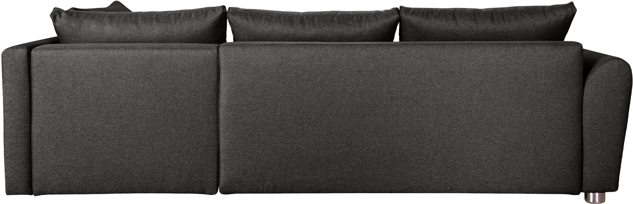 COLLECTION AB Ecksofa »Jana L-Form« inkl. Bettfunktion,Bettkasten und Bonnelfederkern