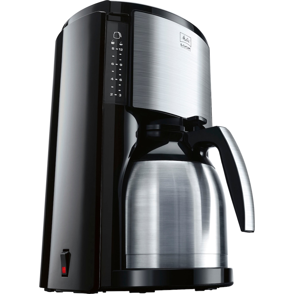 Melitta Filterkaffeemaschine »Look® Therm Selection M661«, 1,25 l Kaffeekanne, Papierfilter, 1x4