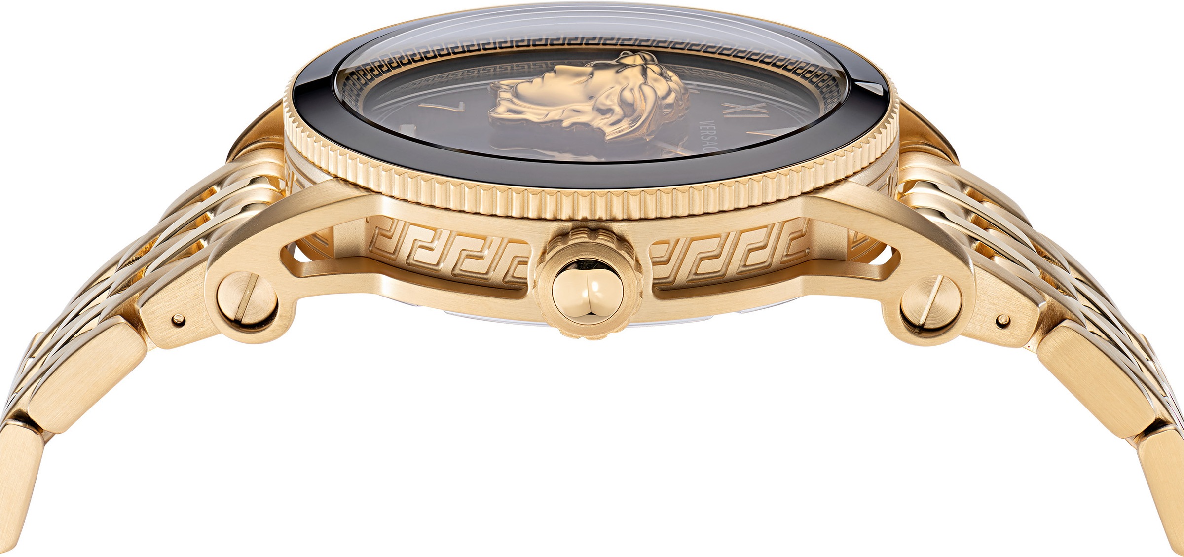 Versace Quarzuhr »V-PALAZZO, VE2V00322«, Armbanduhr, Herrenuhr,Saphirglas, Swiss Made, Leuchtzeiger, analog