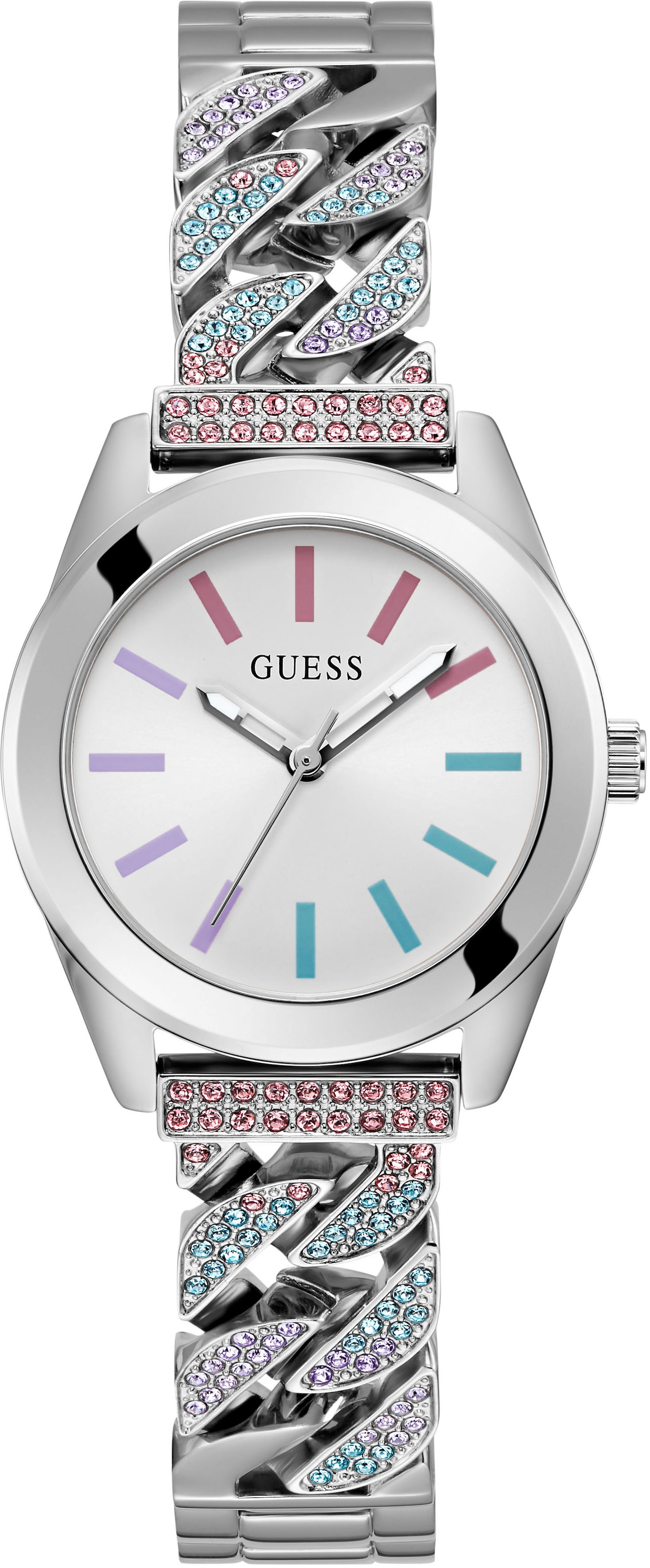Guess Quarzuhr »SERENA«, Armbanduhr, Damenuhr