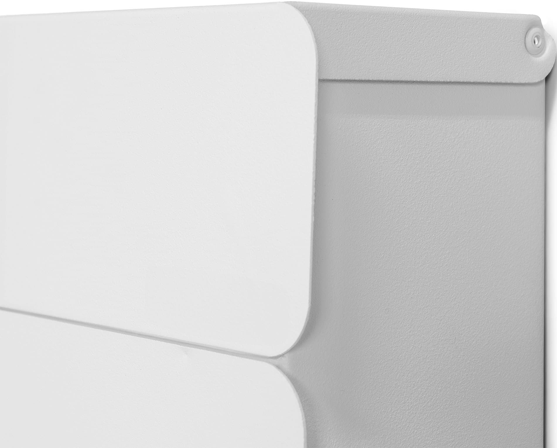 Spinder Design Briefkasten »INBOX«, (1 St.), Moderner, wetterfester Briefkasten aus pulverbeschichtetem Stahl