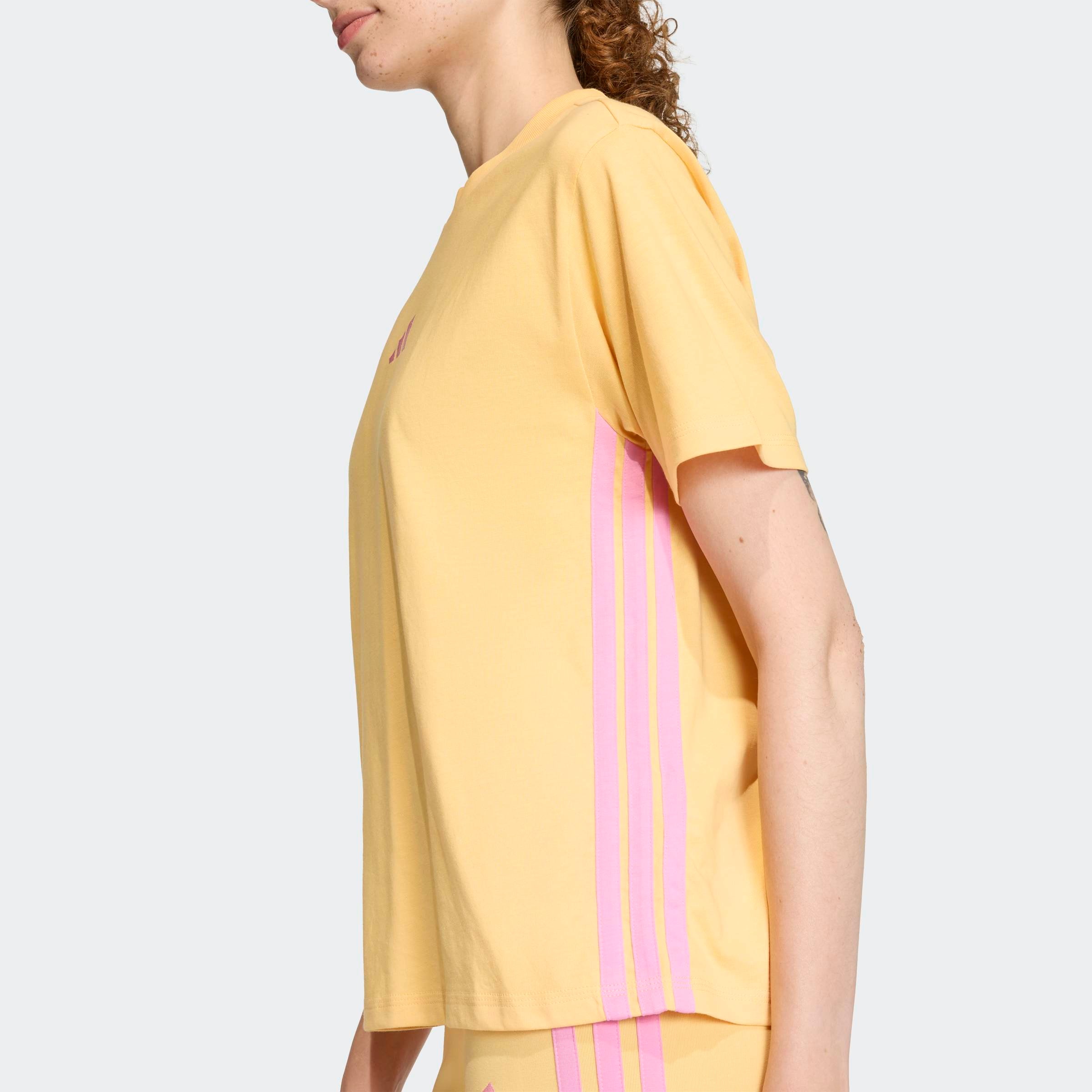 adidas Sportswear T-Shirt »ESSENTIALS 3-STREIFEN COTTON«