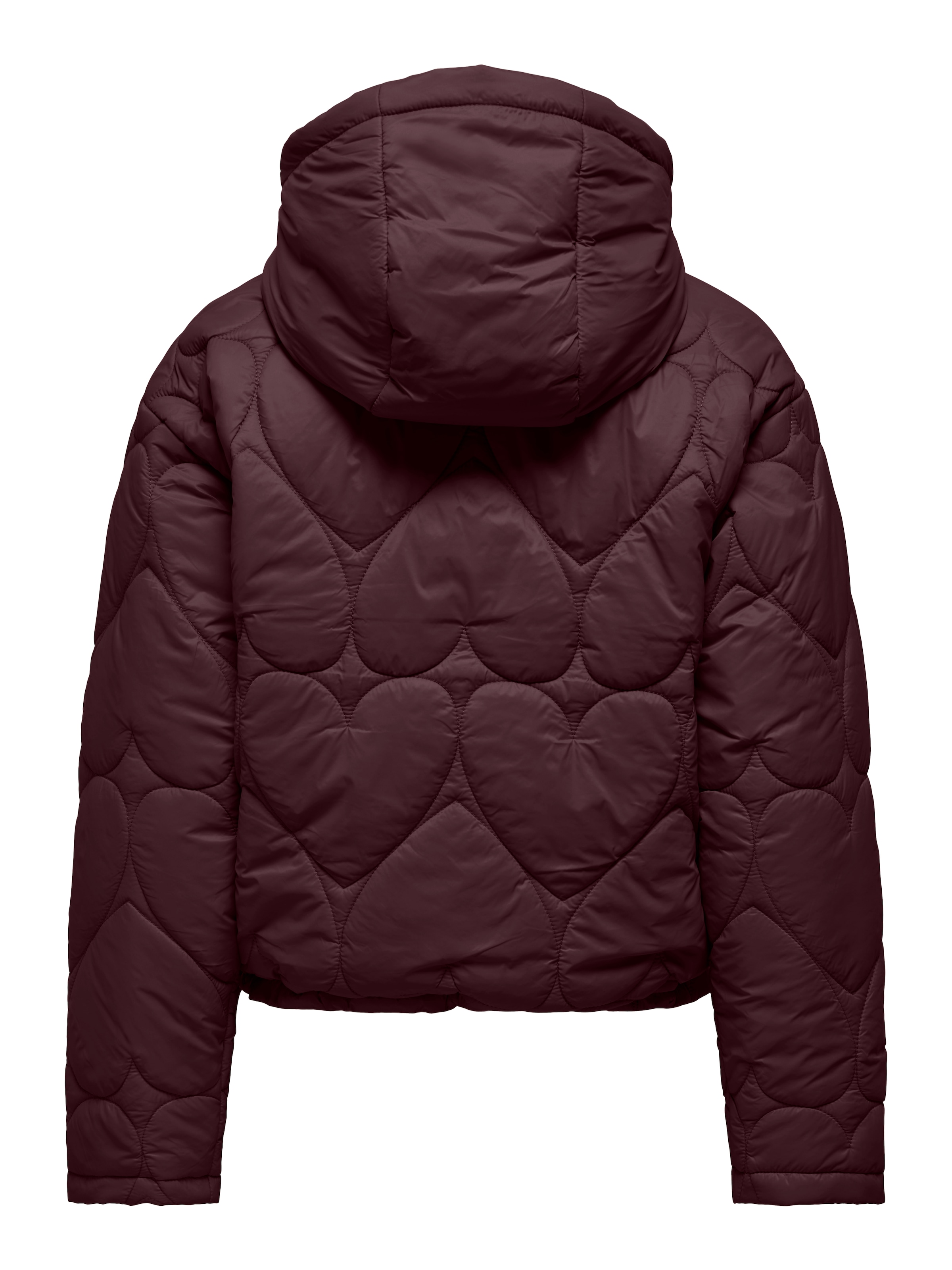 ONLY Steppjacke »ONLTAHIA LW HEART HOOD JACKET CC OTW« mit Kapuze Kunstfaser