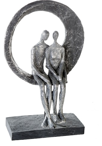 Casablanca by Gilde Dekofigur »Skulptur Love Place, silber«, (1 St.), Dekoobjekt, Höhe... kaufen