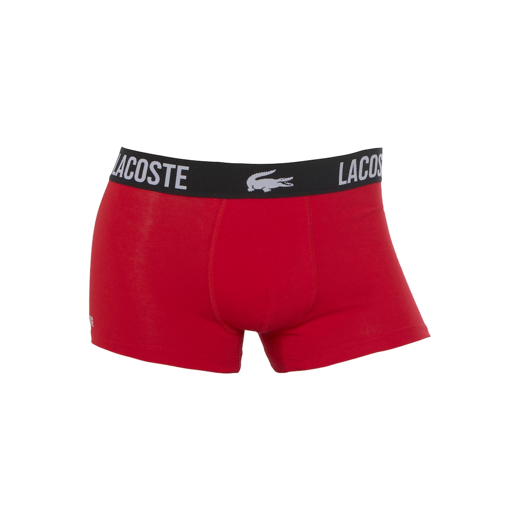 Lacoste Trunk »eng Boxershorts Lacoste Herren Premium«, (Packung, 3er-Pack), aus Stretch-Baumwolle im 3er-Pack