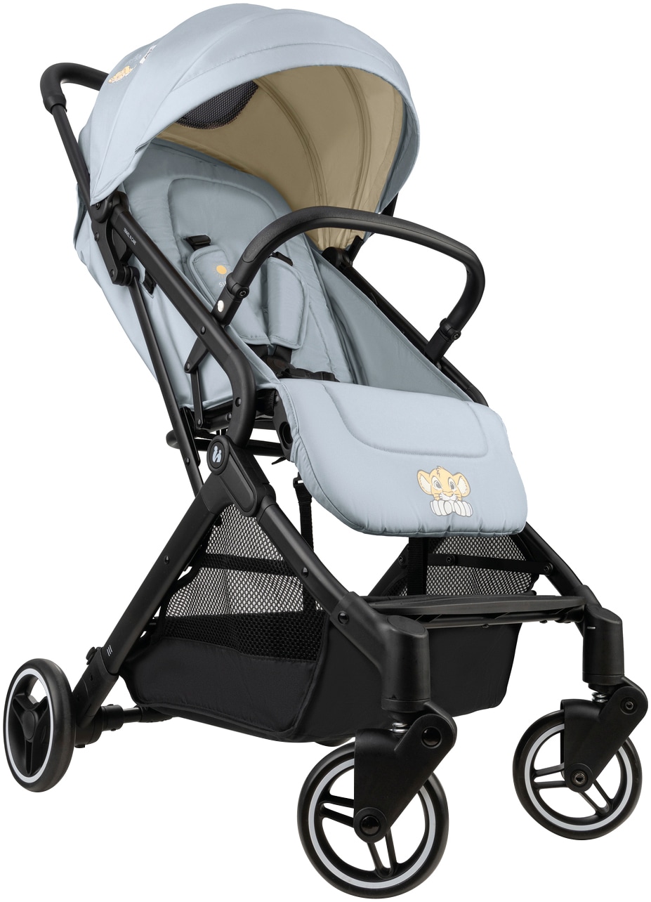 Hauck Kinder-Buggy »Travel N Care, Simba grey«, 25 kg, leicht; bis 22 kg belastbar; inkl. Schulter-Tragegrut