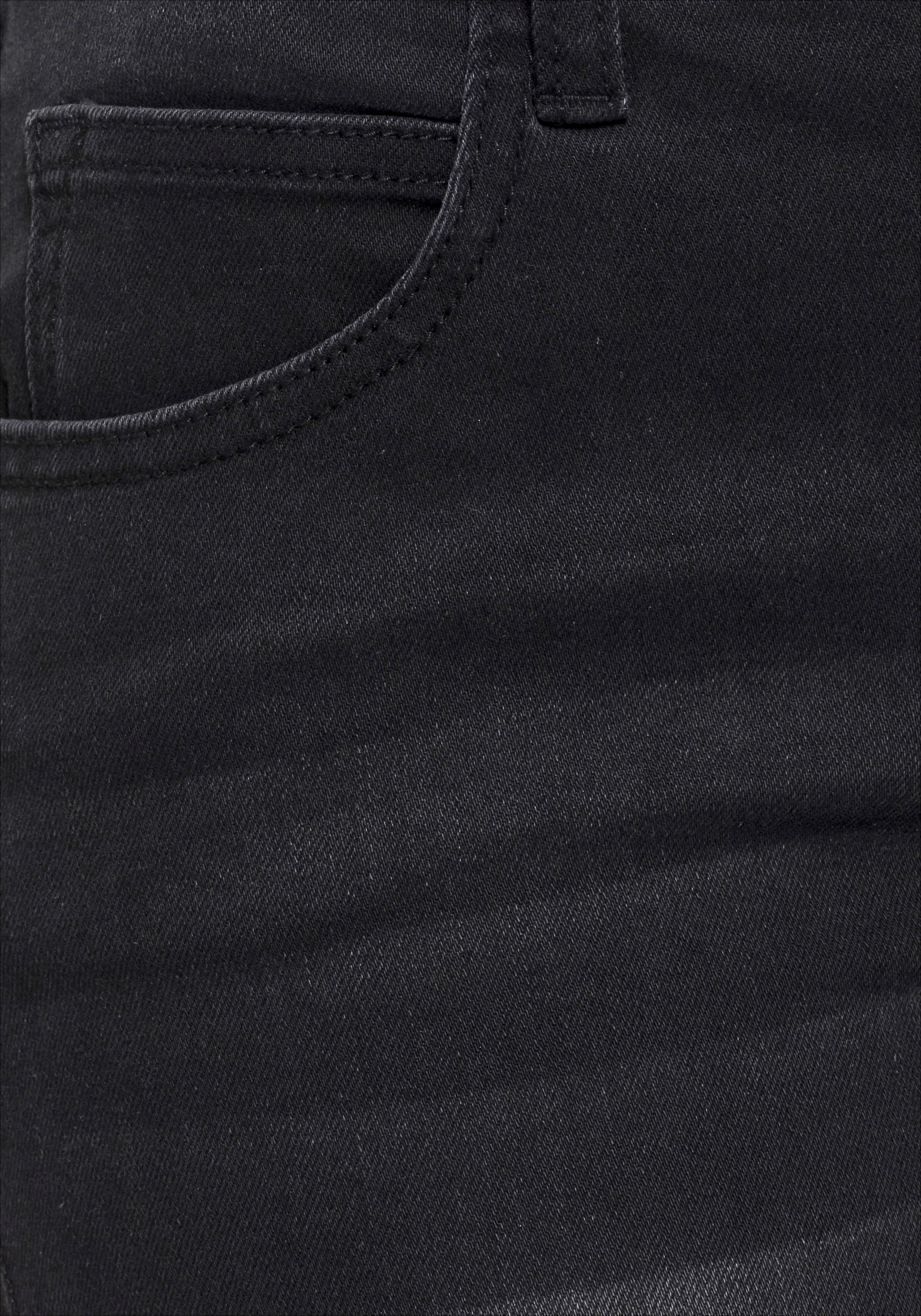 KangaROOS Relax-fit-Jeans »RELAX-FIT HIGH WAIST«, knöchelfreie Schnittform, krempelbare Beinabschlüsse