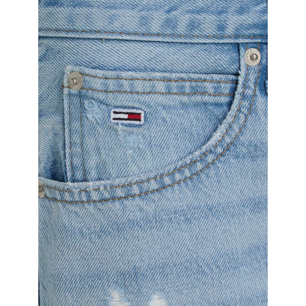 Tommy Jeans Shorts »HOT PANT BH0015«, mit heavy Destroyed Effekten am Saum