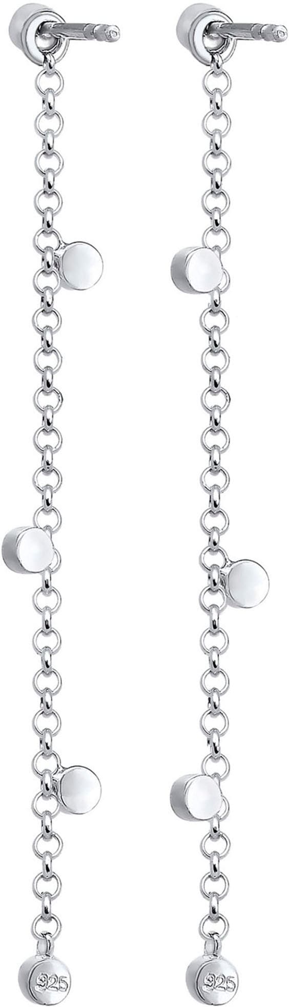Elli Paar Ohrhänger »Schmuck Geschenk Silber 925 Ohrringe, 0310872317«, mit Glasstein