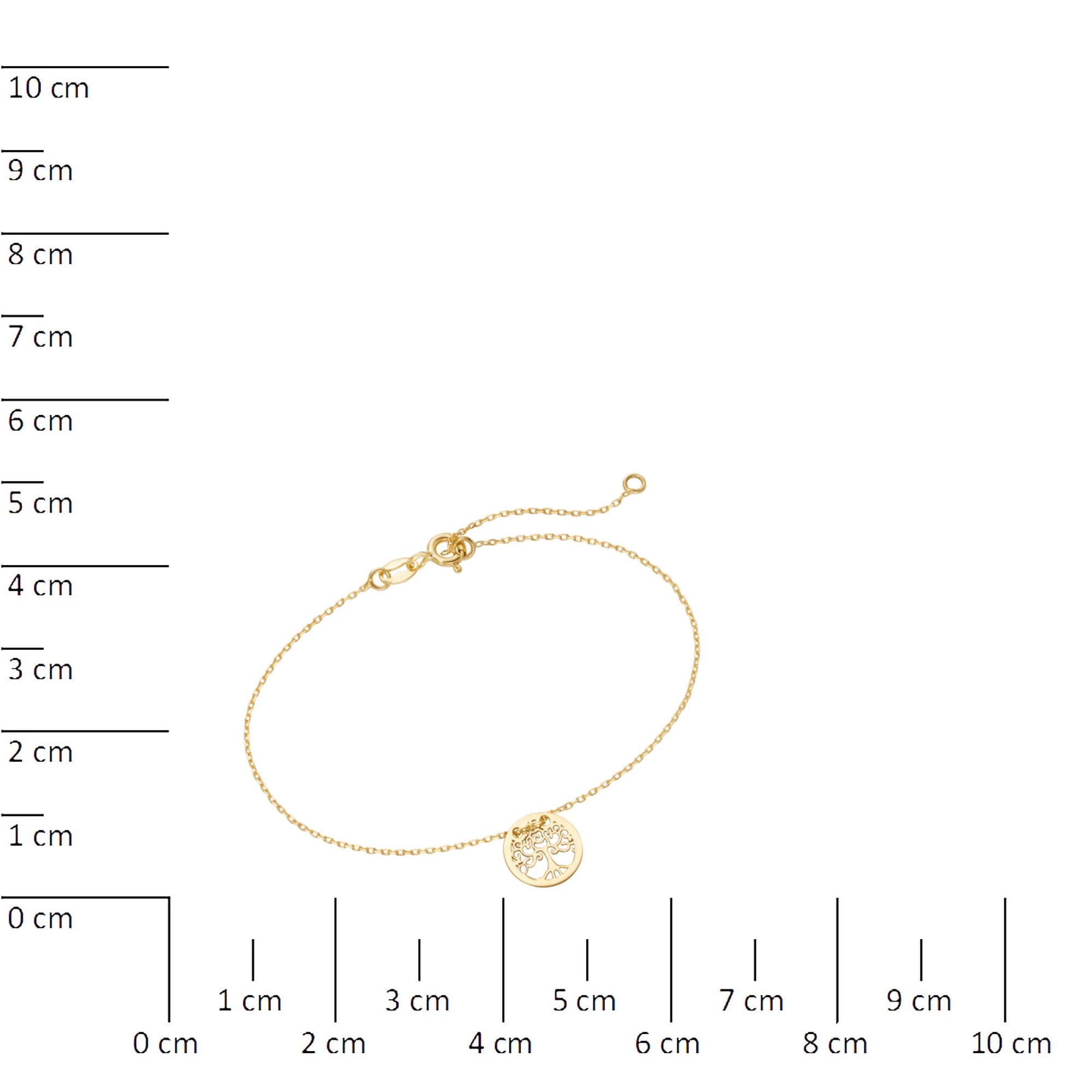 Luigi Merano Armband »Armband Lebensbaum, Gold 585«