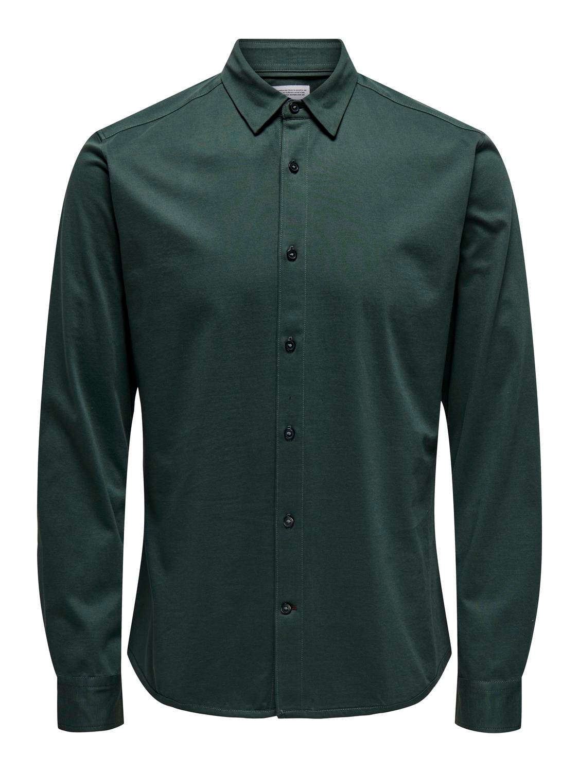 ONLY & SONS Langarmhemd »ONSROBIN B/U LS STRETCH SHIRT NOOS«