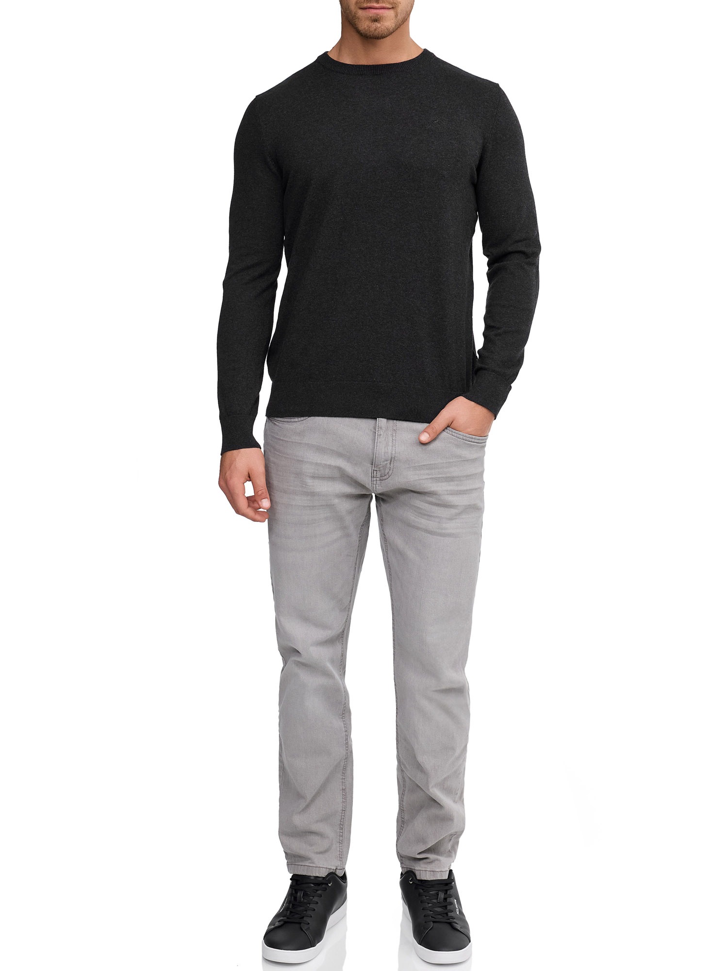 Indicode Rundhalspullover »Wildman«