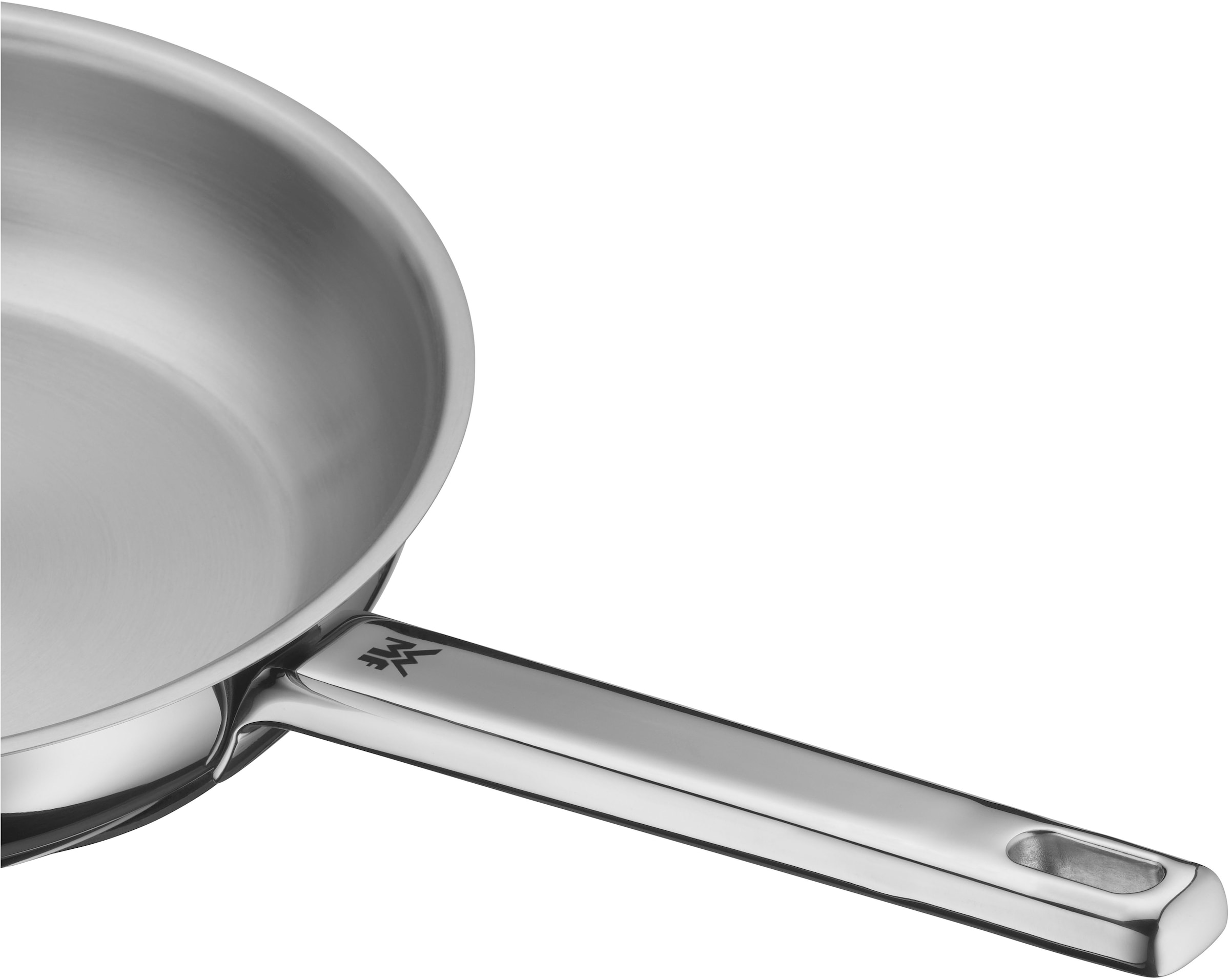 WMF Bratpfanne »Compact Cuisine«, Cromargan® Edelstahl Rostfrei 18/10, (1 tlg.), 28 cm, TransTherm-Allherdboden