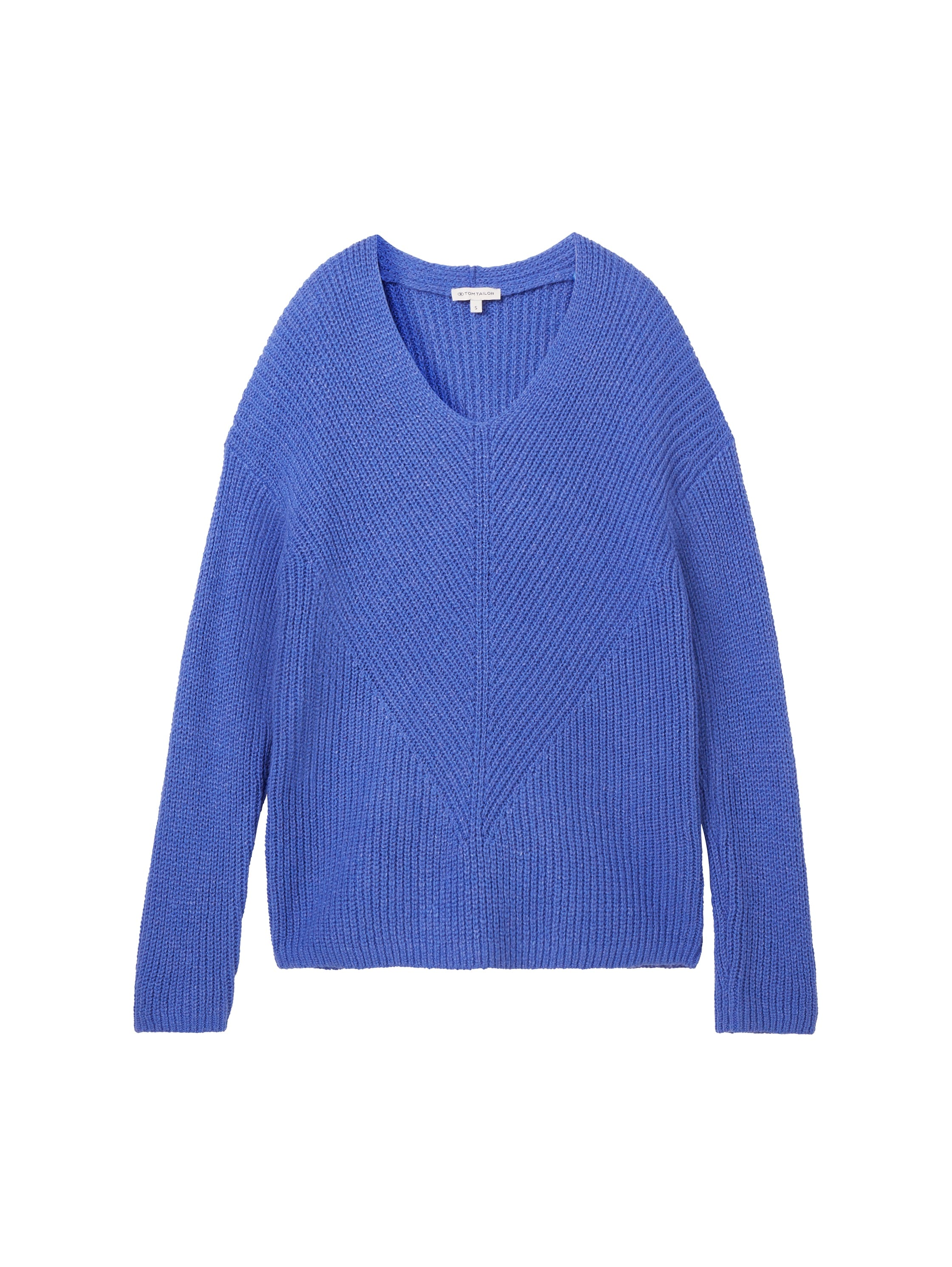 TOM TAILOR Strickpullover, mit V-Ausschnitt