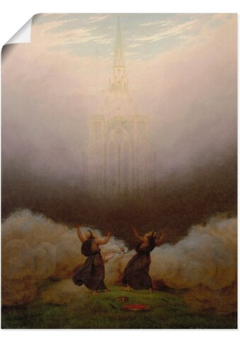 Artland Wandbild »Die Vision der christlichen Kirche«, Religion, (1 St.), in vielen... kaufen