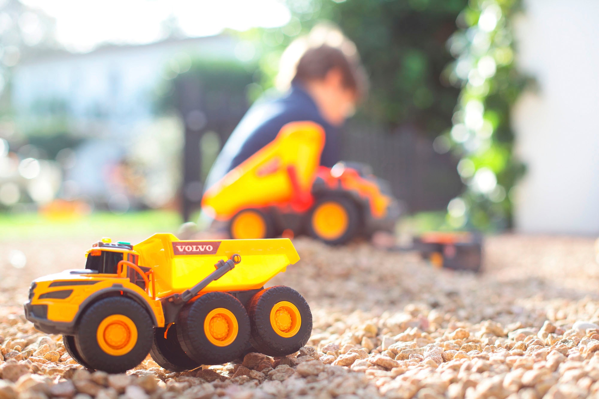 Dickie Toys Spielzeug-Baumaschine »Volvo Articulated Hauler«, mit Licht & Sound