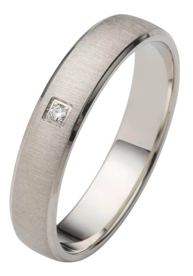 Firetti Trauring »Schmuck Geschenk Gold 750 Hochzeit Ehering "LIEBE"« Made in Germany, wahlweise mit oder ohne Brillant