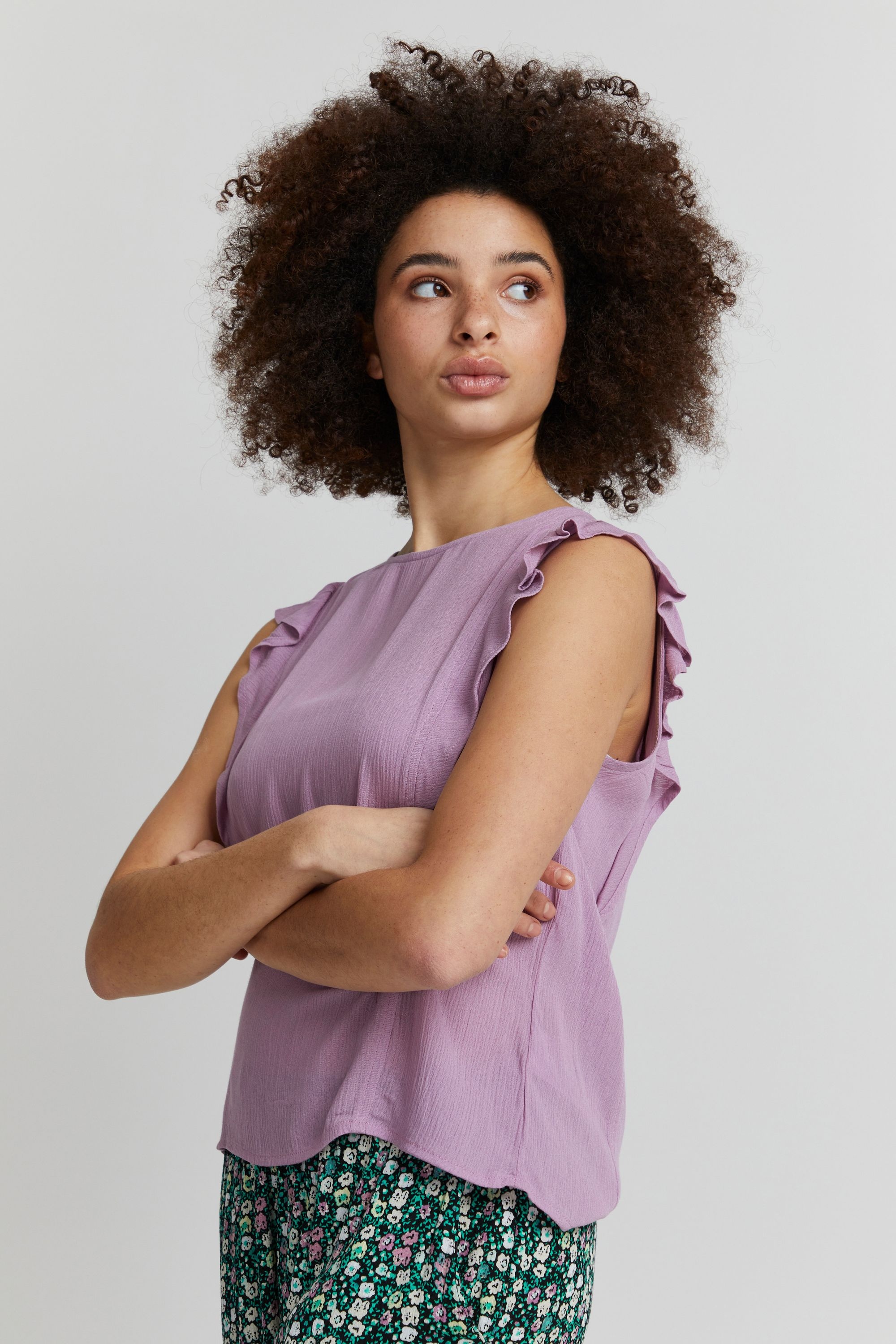 Ichi Crop-Top »Top IHMarrakech«