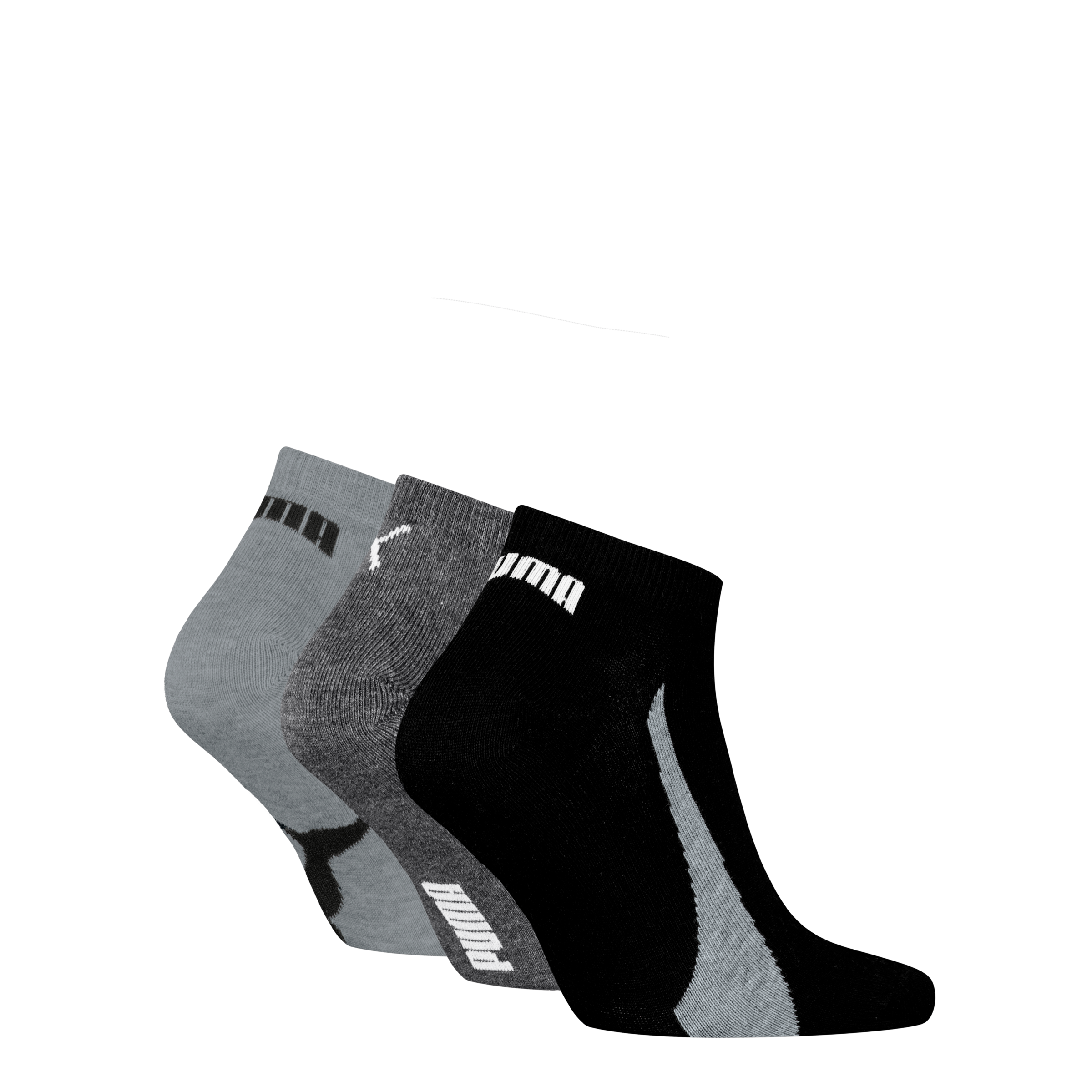 PUMA Sneakersocken »PUMA UNISEX LIFESTYLE SNEAKERS 3P« 3 Stk. tlg. Flache Zehennaht, Rippenbündchen