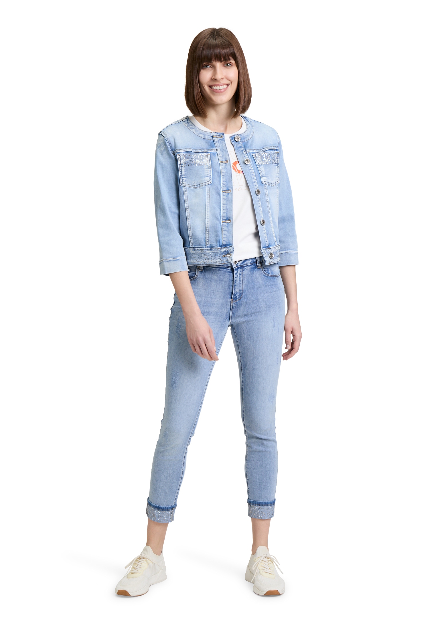 Betty Barclay Jeansblazer »Jeansjacke mit 3/4 Arm«