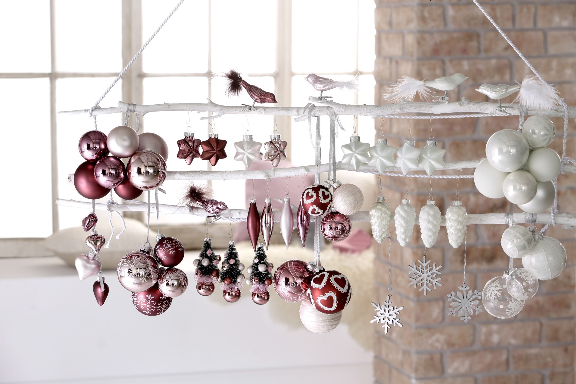 by (Set, White«, OTTO im Shop bestellen tlg.) MAGIC Online Christbaumschmuck 8 Inge »Just