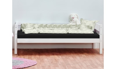 Kinderbett »ECO Dream«, Piratenbett, Tagesbett mit Matratze schwarz 2 Größen