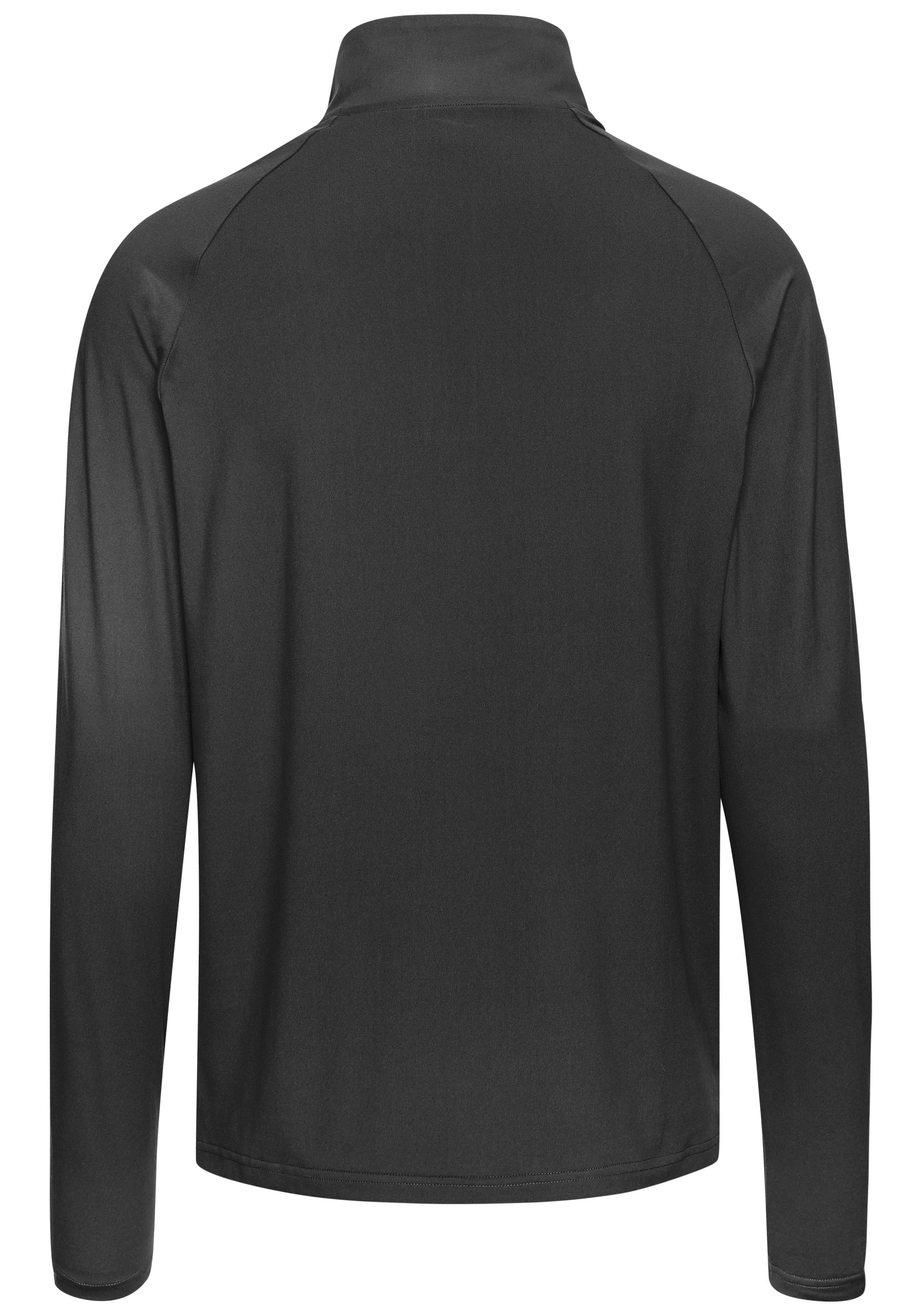 Le Jogger Performance Funktionsshirt mit Stehkragen und Reißverschluss