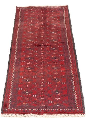 Orientteppich »Afghan - 140 x 44 cm - rot«, rechteckig