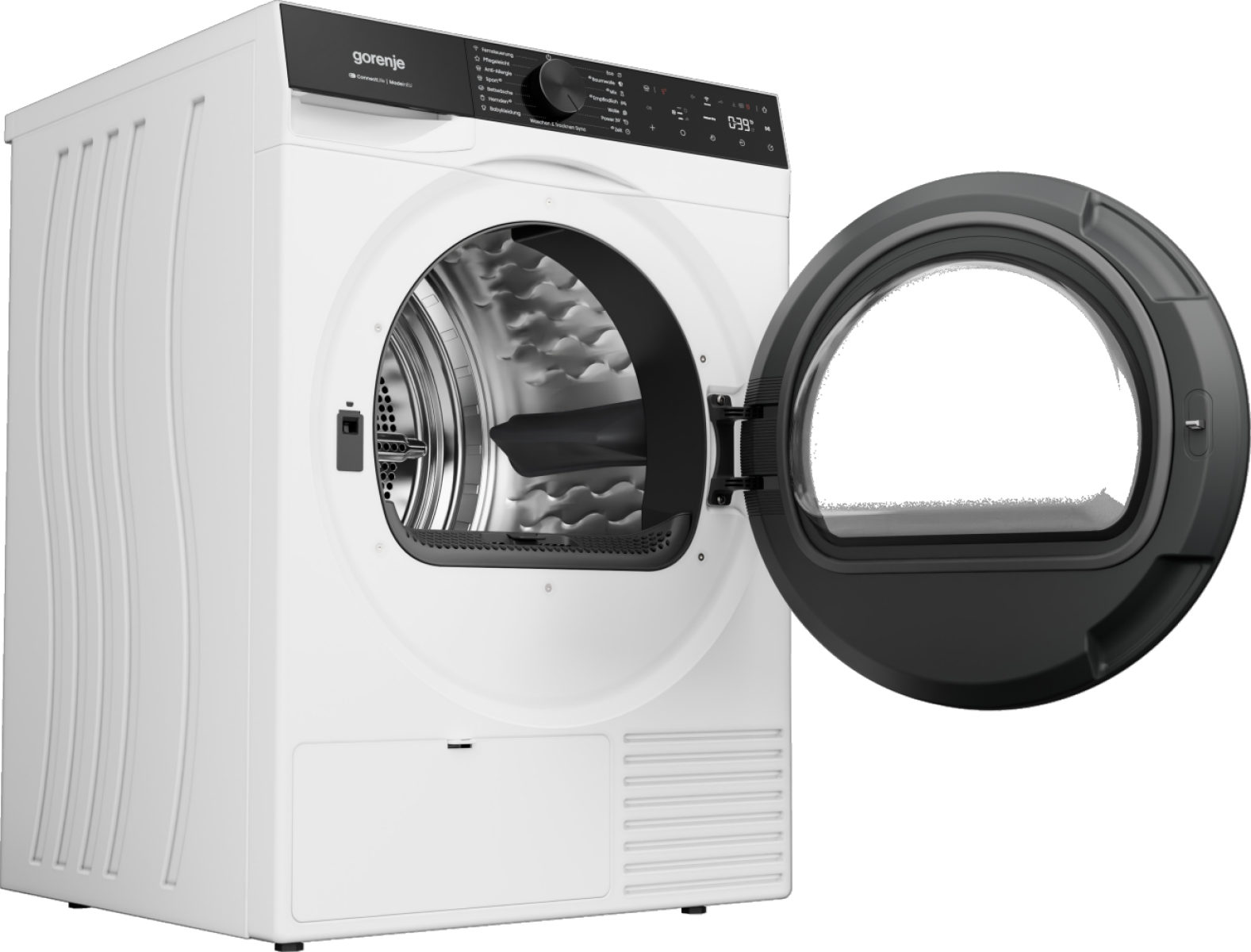 GORENJE Wärmepumpentrockner »D5G68C« G600 NatureDry Schonung, FastDry Pro 39, Knitterschutz