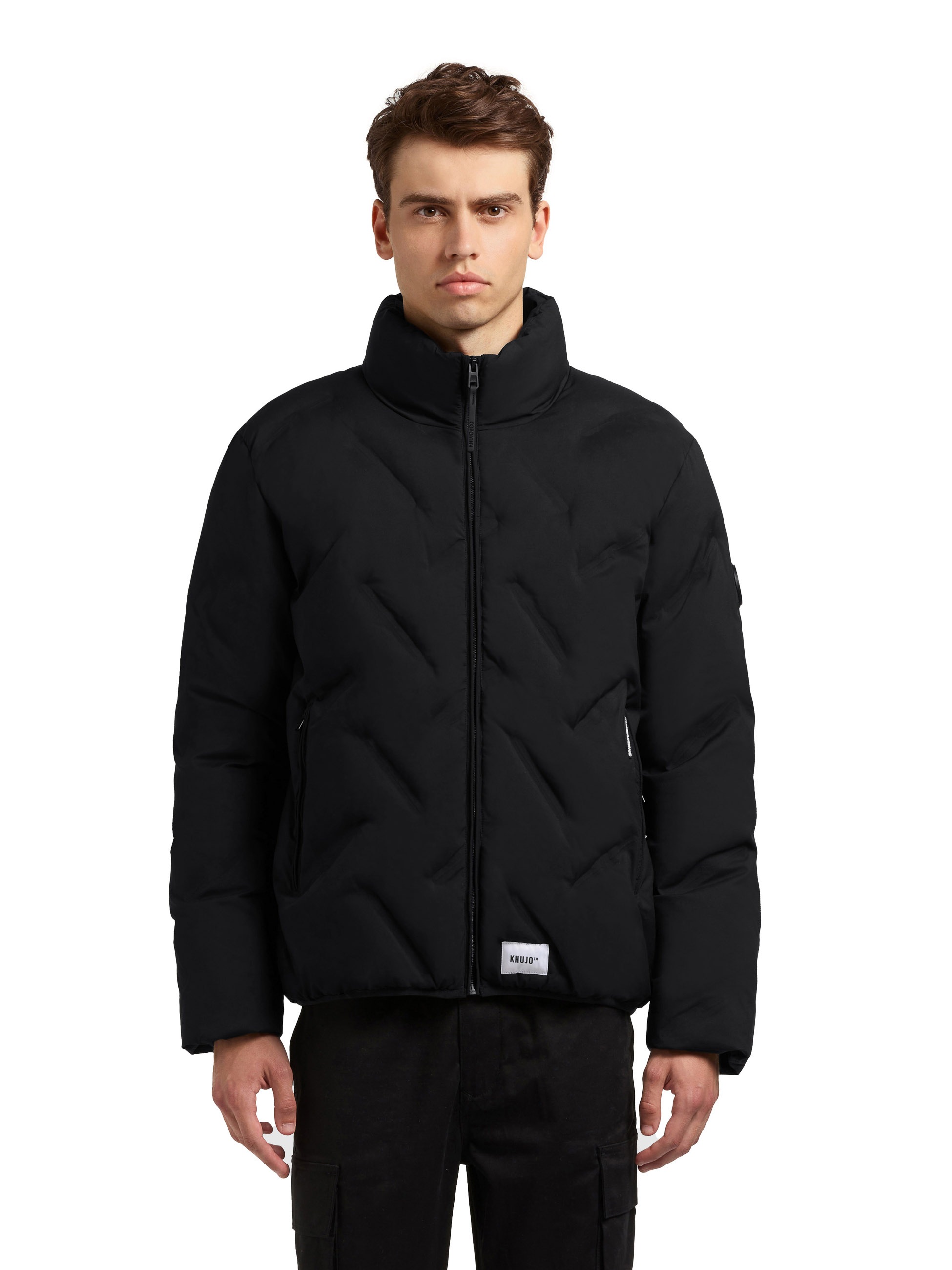 khujo Steppjacke »CLOVER«, ohne Kapuze, mit hochwertiger Prägung