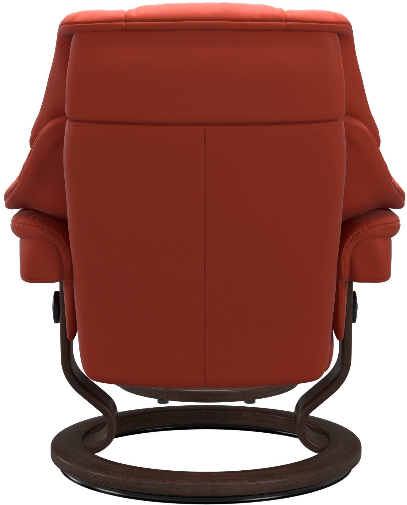 Stressless® Relaxsessel »Reno«, (Set, Relaxsessel mit Hocker), mit Hocker, mit Classic Base, Größe S, M & L, Gestell Wenge