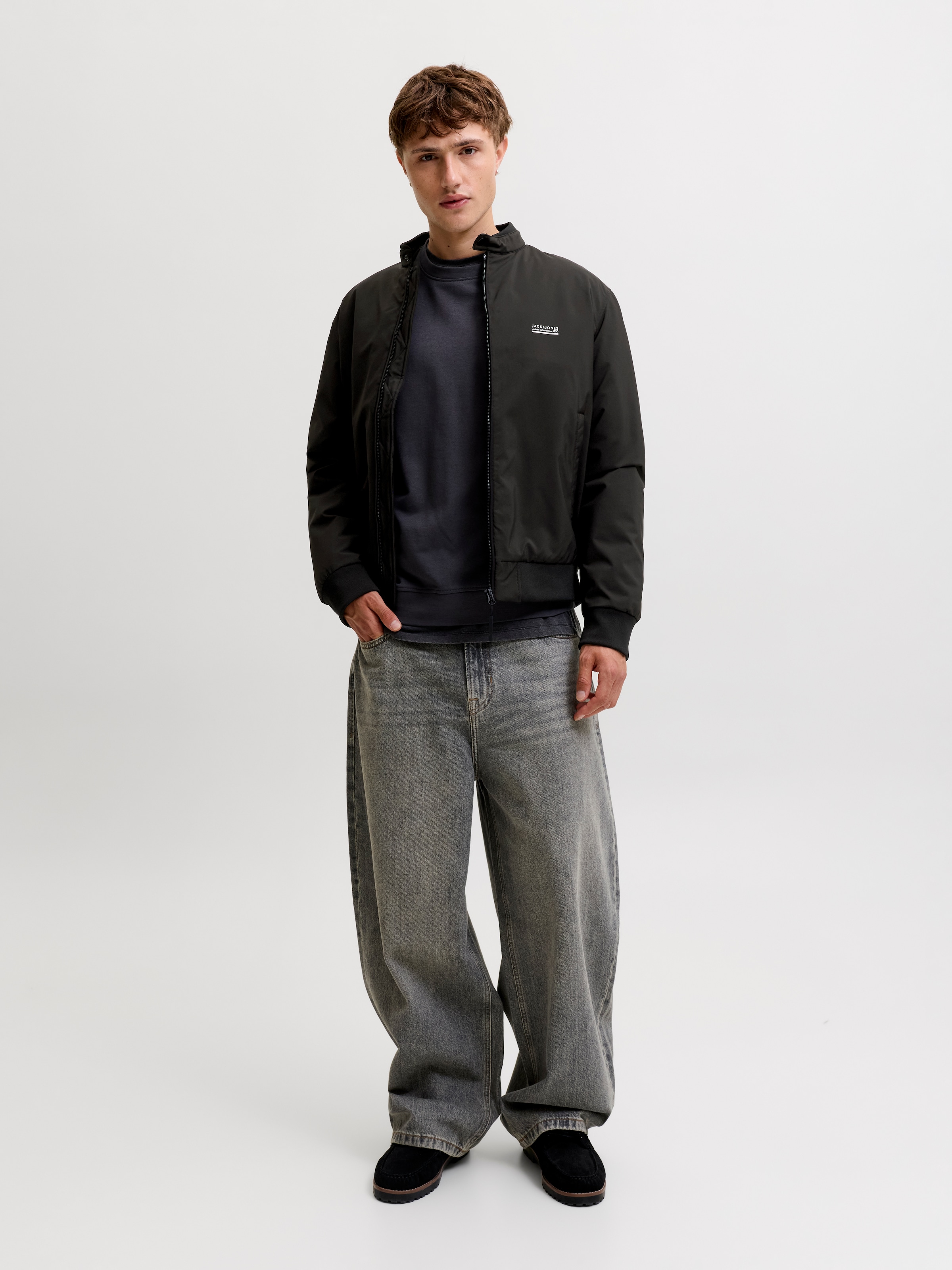 Jack & Jones Blouson »JJEBROOKLYN BOMBER SN« Kunstfaser, regular fit