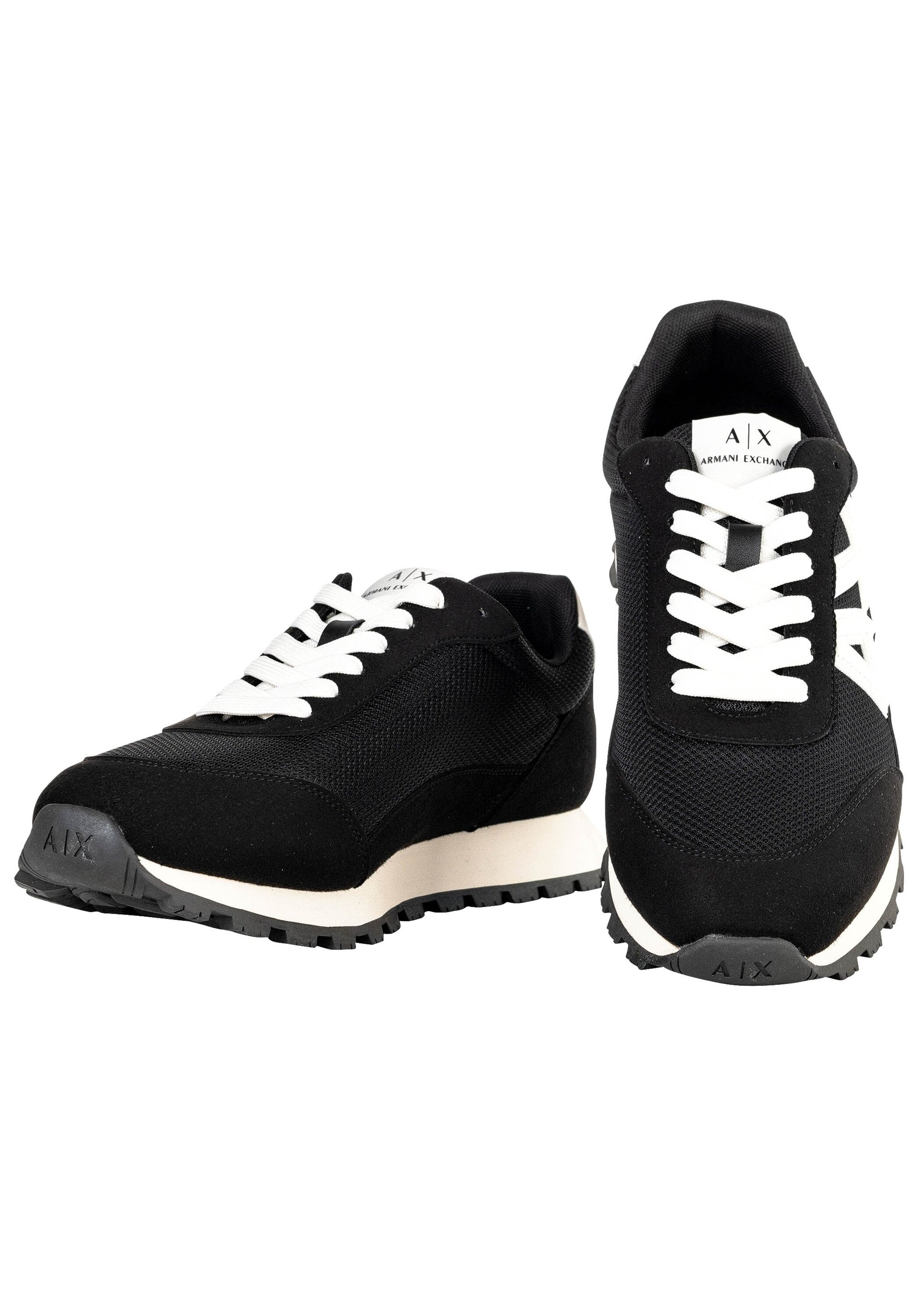 ARMANI EXCHANGE Sneaker »Sneaker SNEAKER DROP MICROSUEDE+MESH+CALF PU«