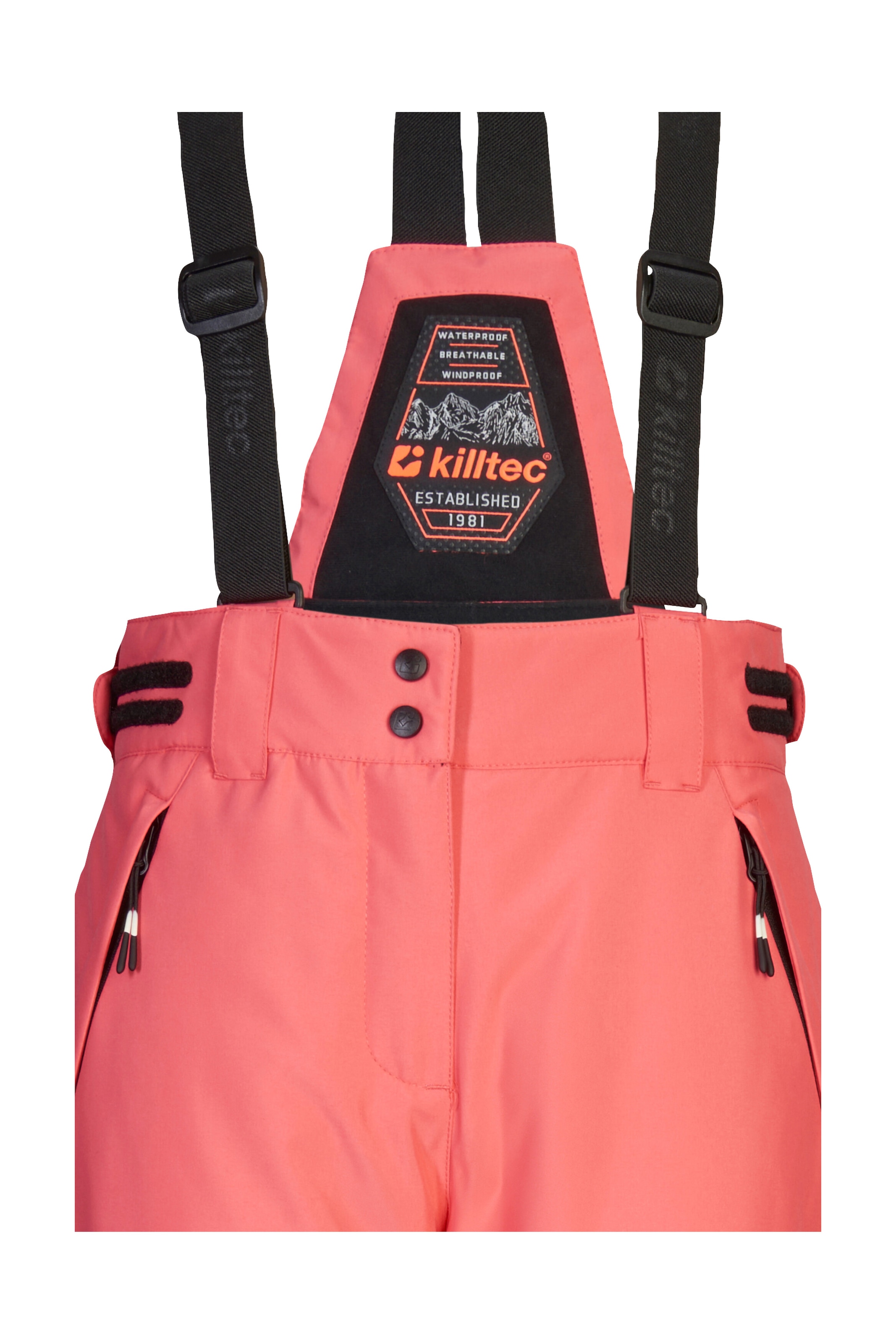 Killtec Skihose »KSW 213 GRLS SKI PNTS«, Wasserdichte, atmungsaktive Skihose mit verstellbarer Taille
