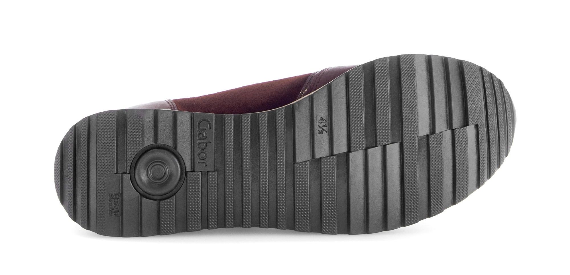Gabor Plateausneaker »TIURIN«  , Schnürschuh, Halbschuh, Komfortschuh Weite H (= sehr weit)