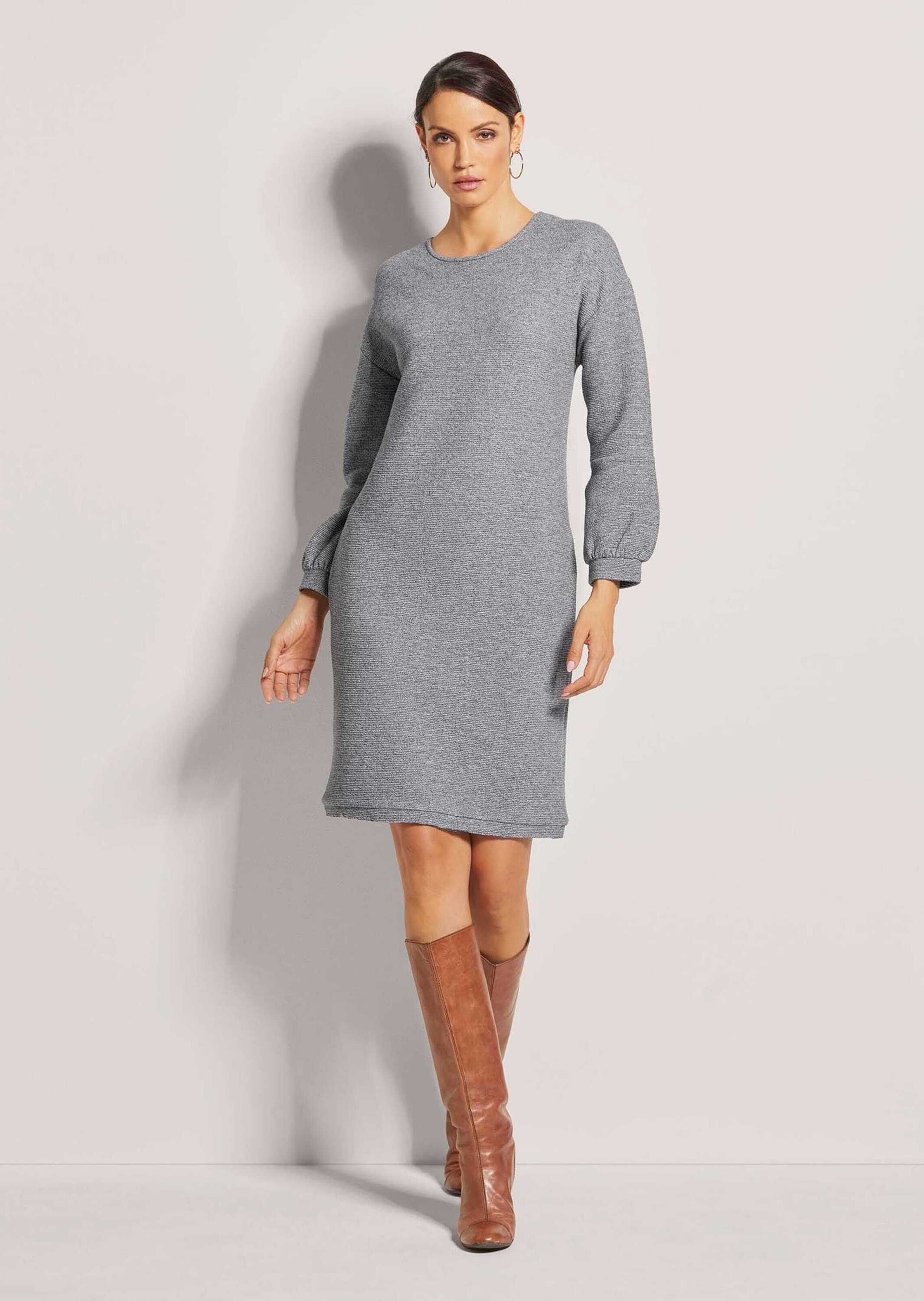 MADELEINE Sommerkleid »Kleid Lässiges Rundhals-Kleid mit Taschen«