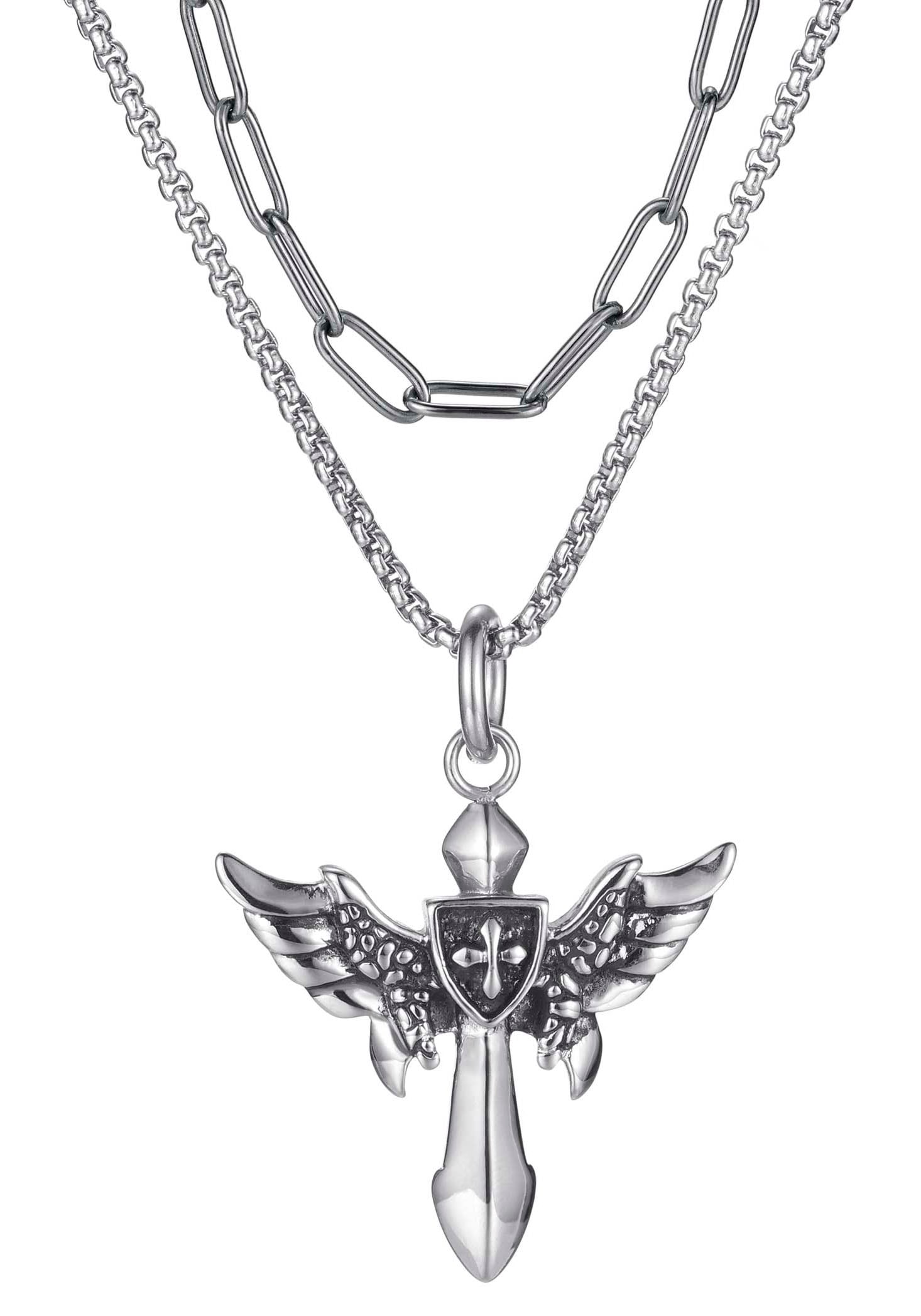 Firetti Kette mit Anhänger »Schmuck Geschenk, Wings«, (Set, 1 tlg.), zu  Kleid, Shirt, Jeans, Sneaker! Anlass Geburtstag Weihnachten online bei OTTO