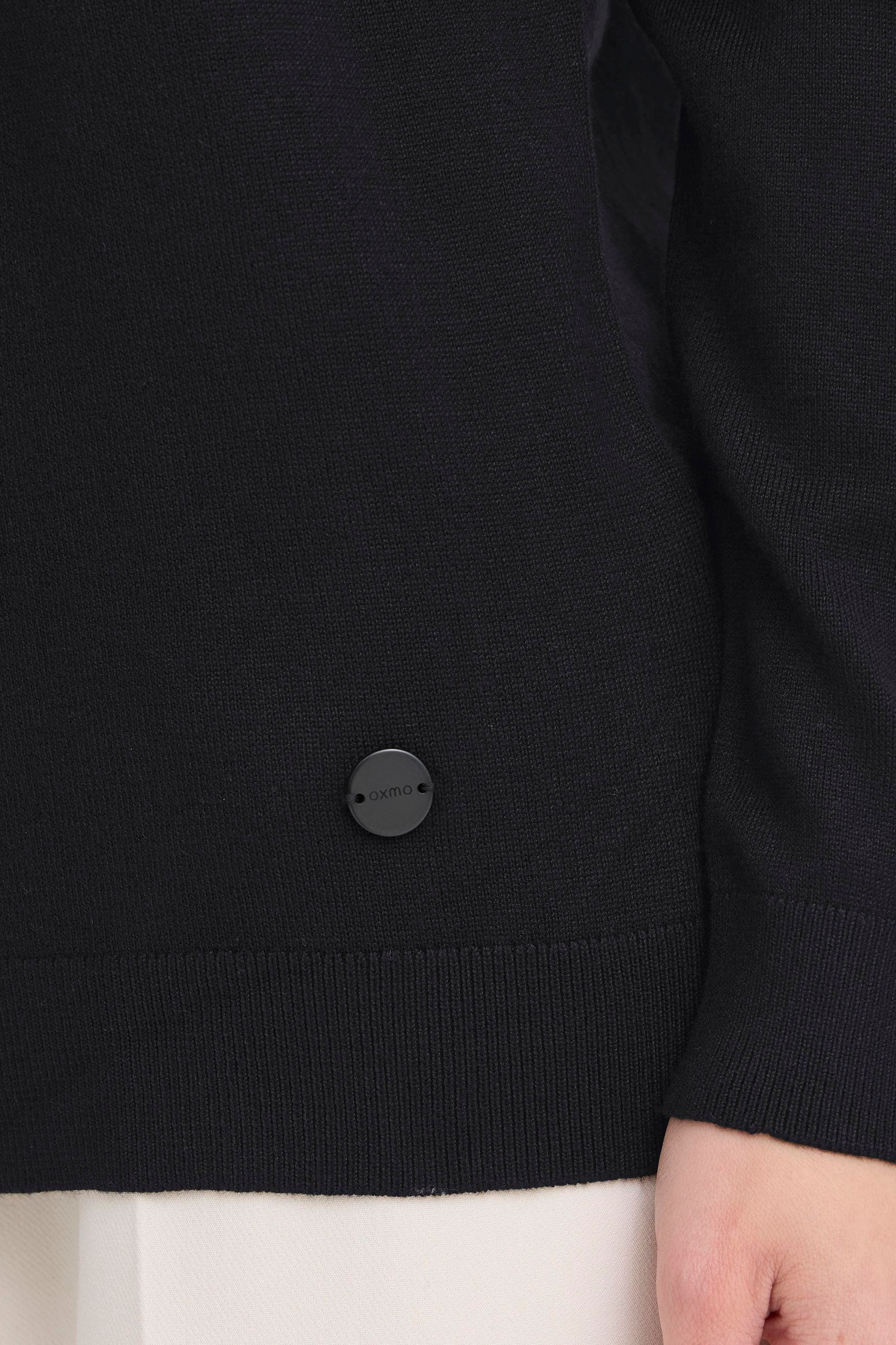 OXMO Strickfleece-Pullover »Strickpullover OXAIDA«