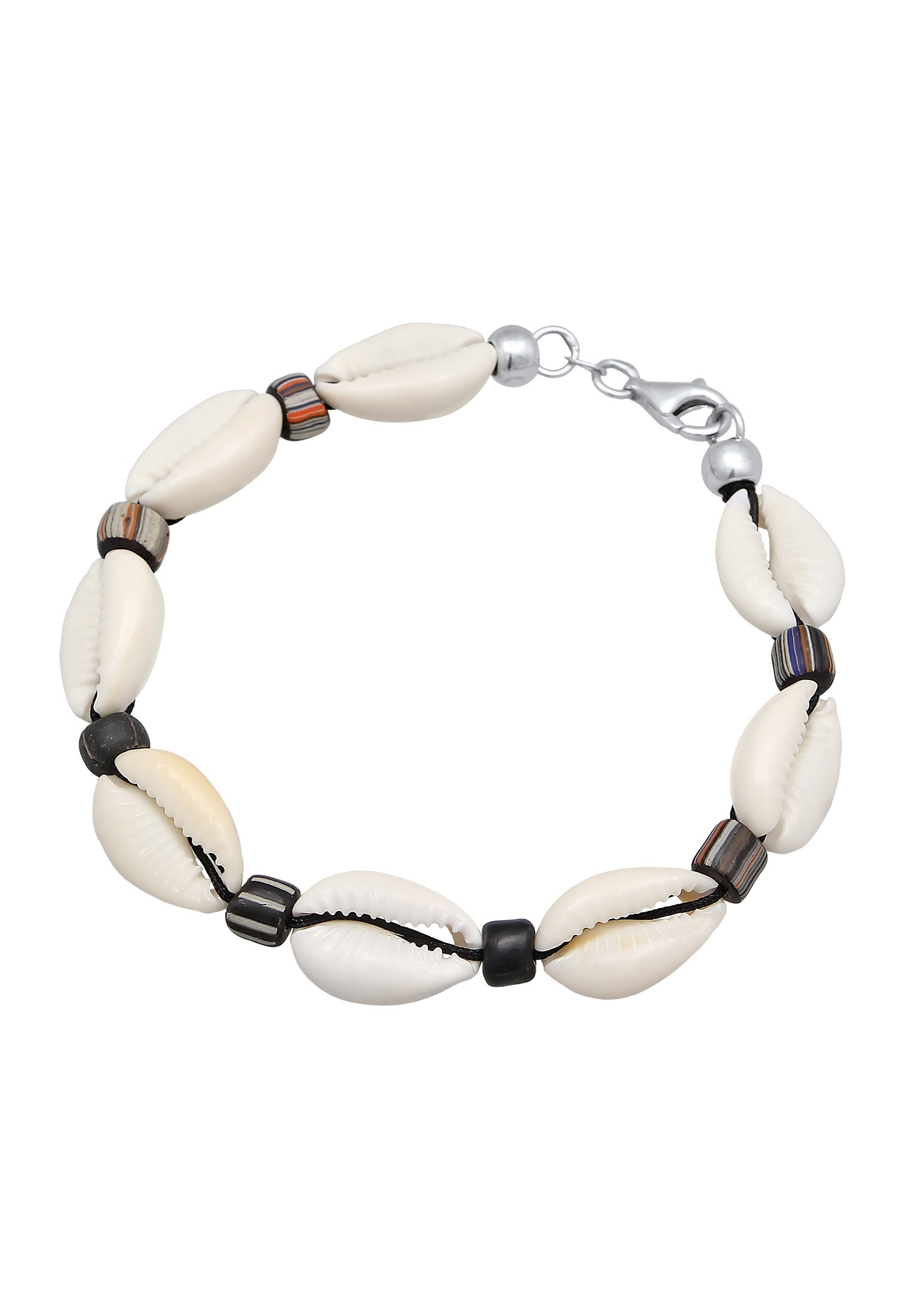 Kuzzoi Armkette »Armband Kauri Muschel Beach Surfer Festival 925 Silber«
