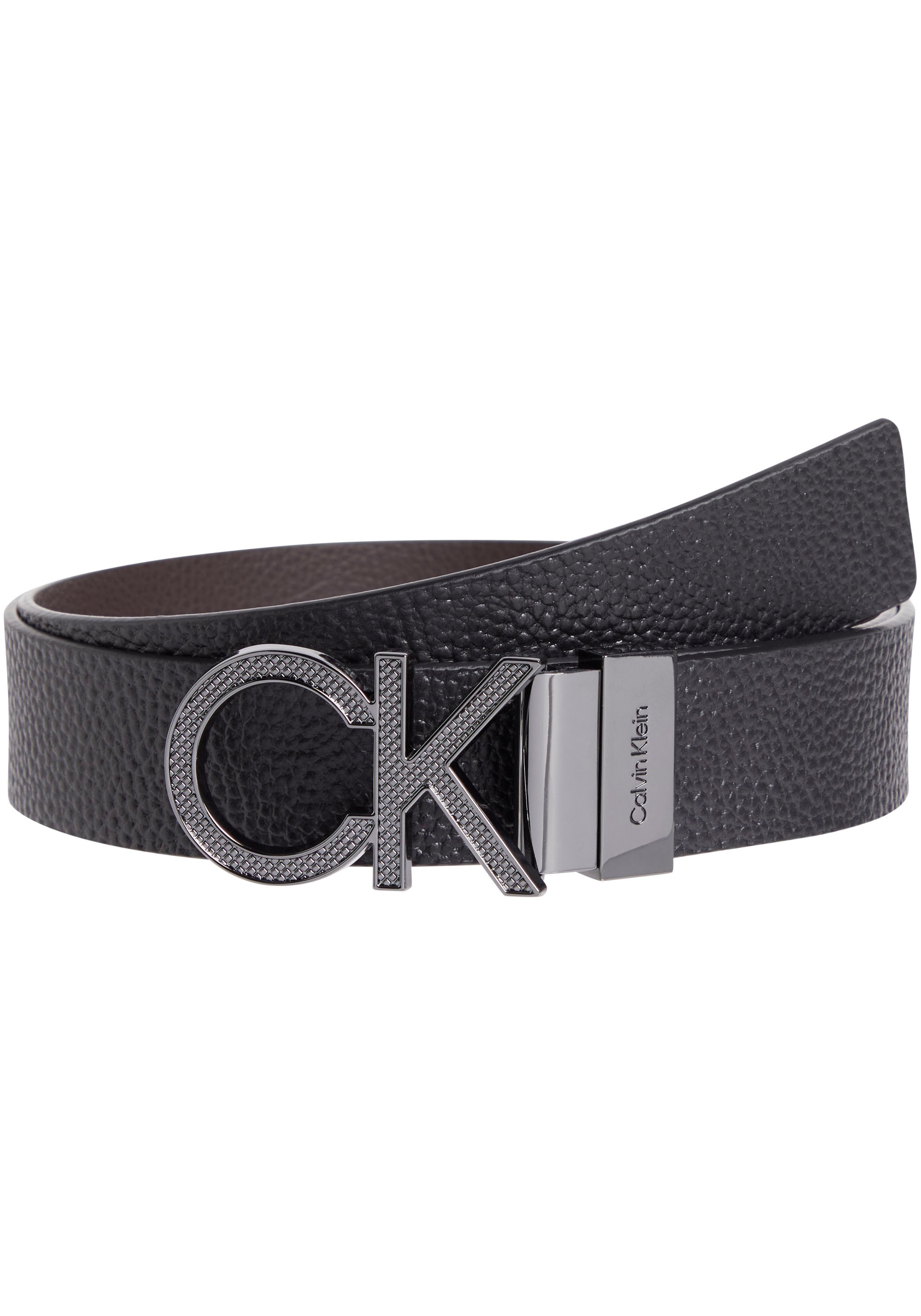 Calvin Klein Wendegürtel »ADJ/REV CK PIQUE METAL 35MM«