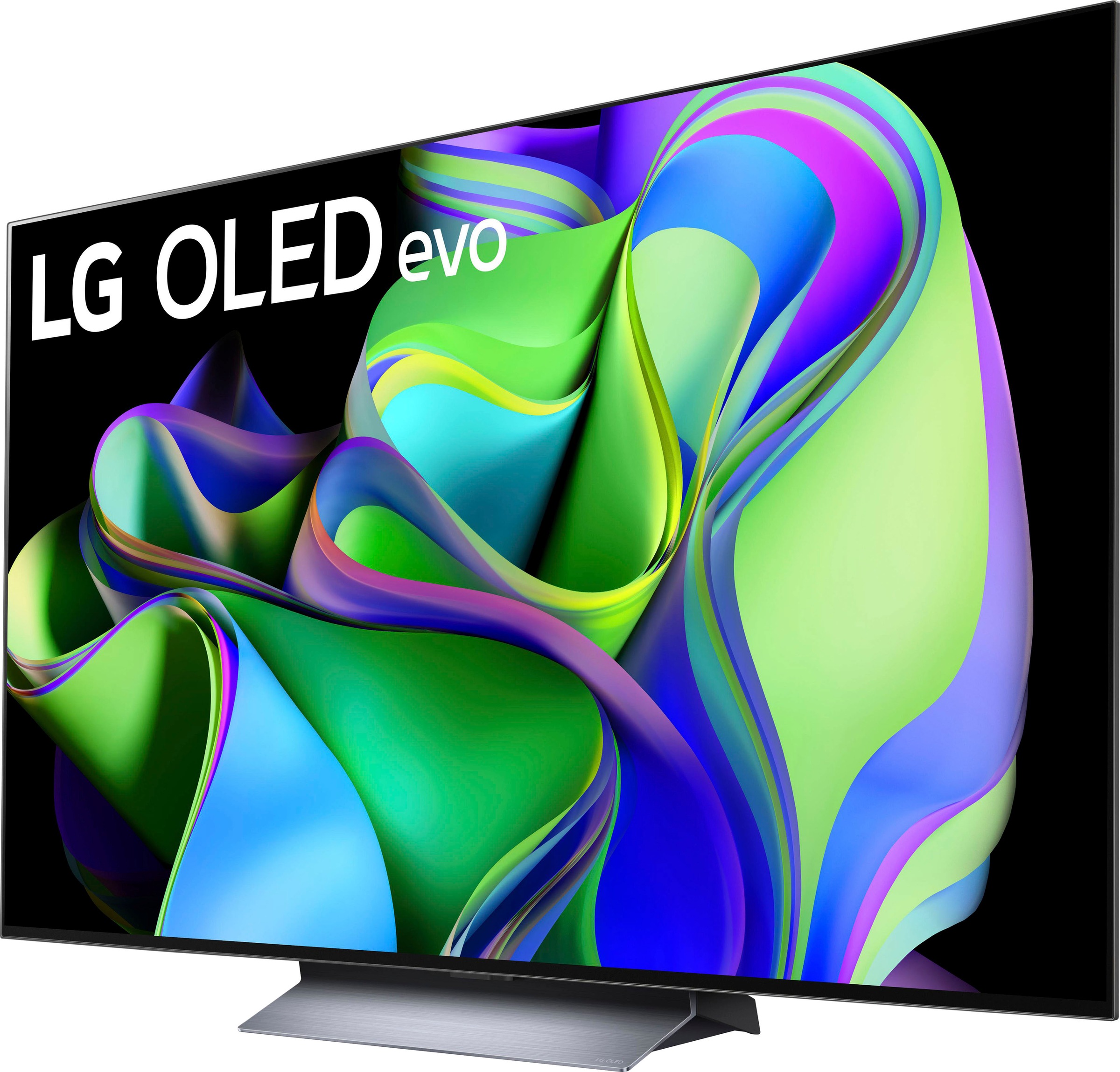 LG OLED-Fernseher »OLED77C37LA«, 4K Ultra HD, Smart-TV, OLED evo, bis zu 120 Hz, α9 Gen6 4K AI-Prozessor, Twin Triple Tuner