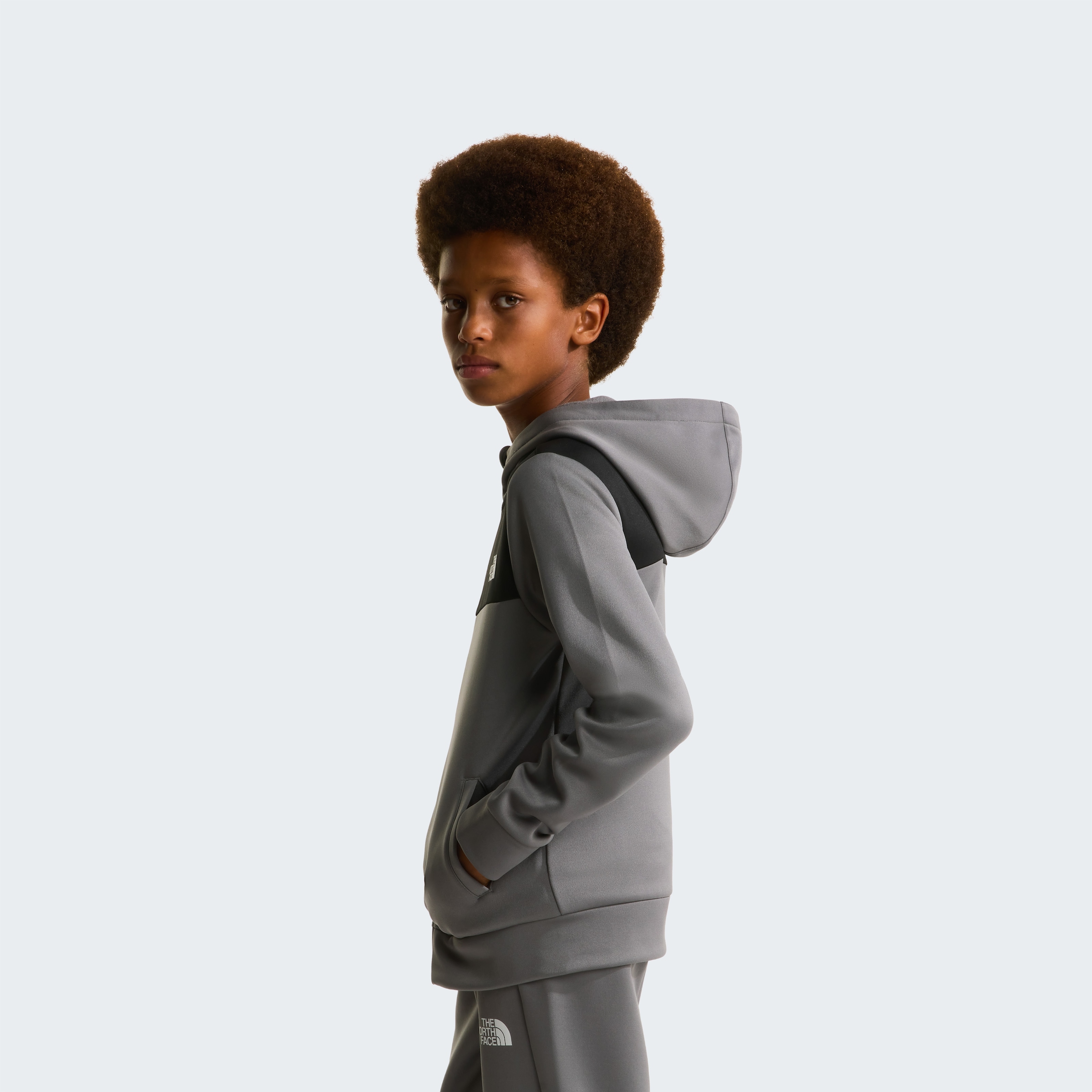 The North Face Fleecejacke »TEEN REAXION FZ HOODIE« für Jugendliche, sportlicher Stil, mit Reißverschluss