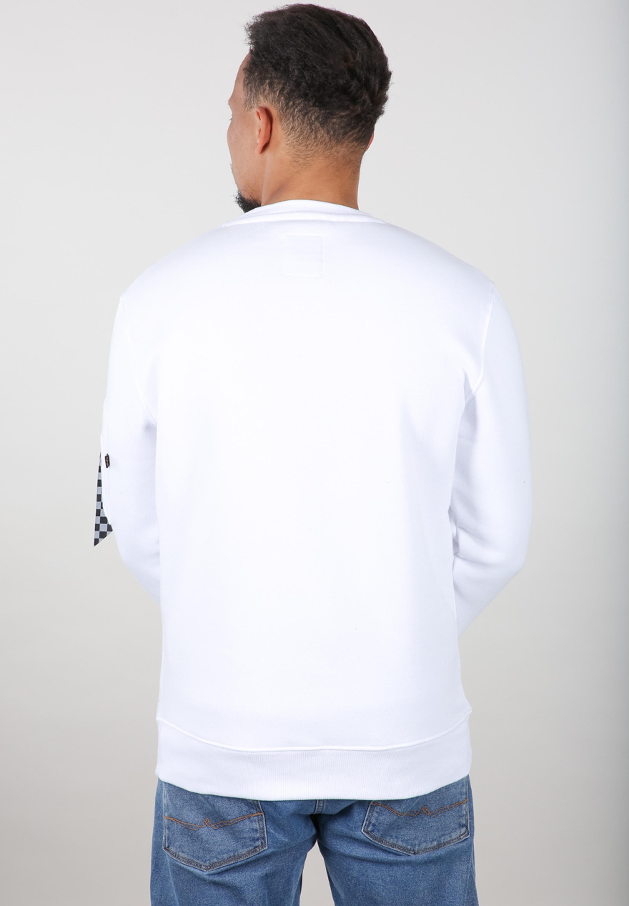 Alpha Industries Sweater »Alpha Industries Men - Sweatshirts Hot Wheels Flag Sweater«