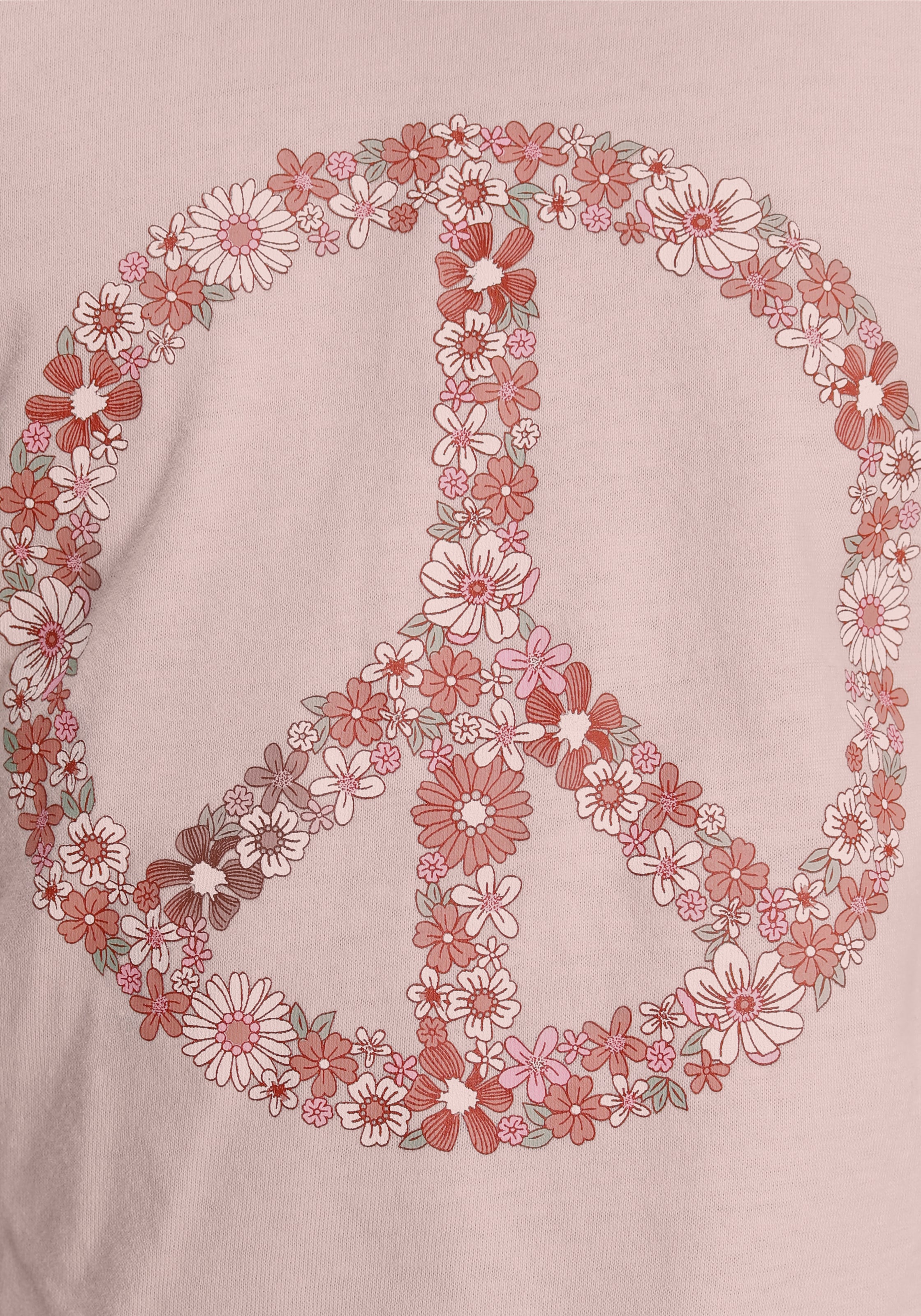 KIDSWORLD Langarmshirt »Peace«, Basic Form online bei OTTO